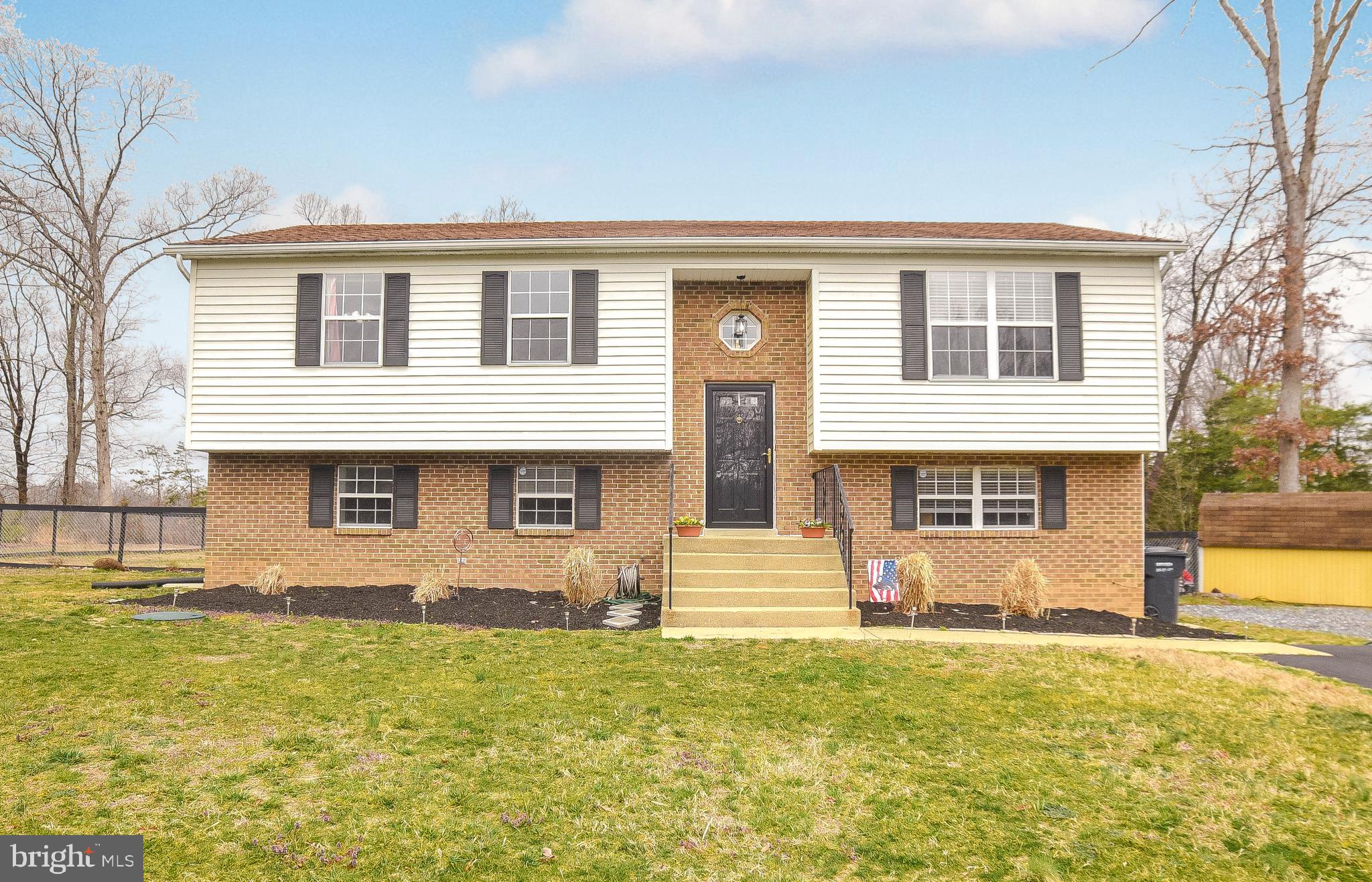 OFFERS- BEST AND FINAL DUE BY MONDAY 3/22 @ 10am. Home sweet home! Spacious and updated, this split foyer home won't last long! Feel right at home in the kitchen with stainless appliances, formal dining room, or  living room. Three bedrooms on main level including master bedroom with attached full bath. Sep laundry room downstairs. Lower level will be the perfect place to entertain with it's large rec room, full bath, 2 additional bedrooms, and outside access. Take the party outside on the deck, or in the fully fenced rear yard. The yard is perfect for gatherings....level, backs to trees, private.  This one won't last.....hurry and schedule today!