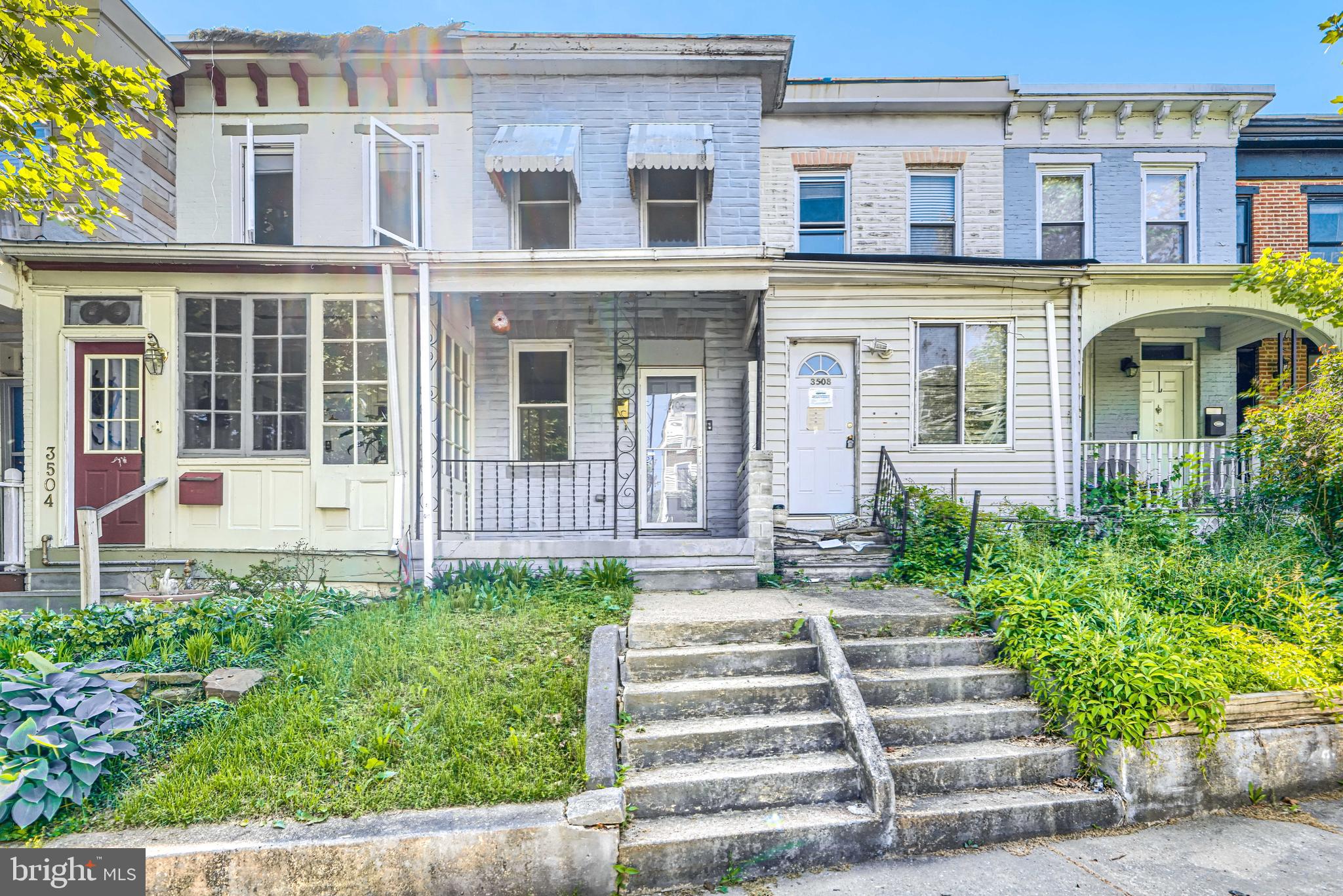 Welcome home to the heart of Hampden — complete with a coveted private parking pad! This freshly painted two-bedroom charmer is just one block from The Avenue, placing shops, restaurants, and neighborhood favorites right outside your door. Relax with your morning coffee on the front porch or unwind in the fully fenced rear yard — perfect for entertaining, gardening, or pets. Inside, you’ll find full-size smart washer and dryer units for added convenience. Enjoy easy access to outdoor space with both Roosevelt Park and Wyman Park just a short walk away. Commuters will appreciate quick access to I-83, plus a short drive to Woodberry Light Rail Station and Johns Hopkins University Homewood Campus. A perfect blend of city convenience and neighborhood charm! Property will be sold as-is.