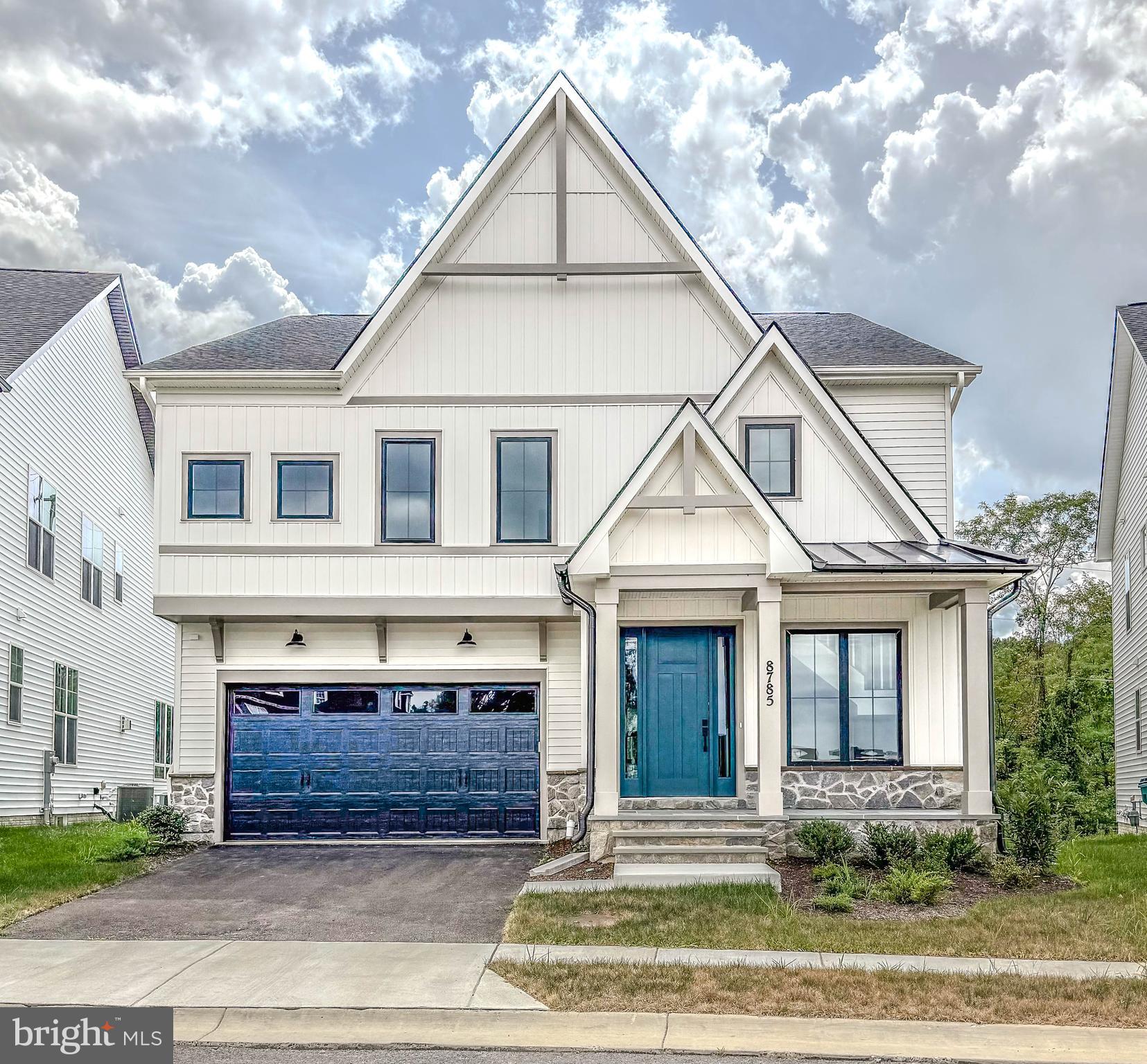NEW PRICE! Open house Saturday, May 9th, 2026 from 12:00pm-2:00pm.
Discover the charm of this stunning new construction home in the desirable Rosehaven community, where modern elegance meets timeless farmhouse style. This new Wormald detached residence boasts 5 spacious bedrooms and 4.5 luxurious bathrooms, perfect for both relaxation and entertaining. Step inside to find an inviting interior featuring a cozy fireplace with a beautiful mantel, ideal for creating warm memories. The gourmet kitchen is a chef's dream, equipped with stainless steel appliances, including a cooktop, wall oven, and microwave, all seamlessly integrated for your culinary adventures. Enjoy the convenience of a central vacuum system and a thoughtfully designed laundry area with laundry tub and shelving. The exquisite master suite offers a spa-like experience with a soaking tub, Spacious shower with both rain shower head and separate hand-held sports shower, while the additional bedrooms provide ample space for guests or a home office. There is ample space for entertaining throughout the home including the 1100 Square Ft Recreation room and unique Retreat Room with “Hidden Door” to surprise your friends. Flooring highlights include luxury vinyl plank on the main level, upper level loft, and upper level hallway. Ceramic tile in all bathrooms enhance the home's aesthetic appeal. The attached garage and driveway provide plenty of parking for you and your guests. This home offers a rear yard experience. Located within a vibrant community, residents can enjoy common grounds, tot lot and nature trail, promoting an active lifestyle. With easy access to commuter rail stations, essential amenities, and downtown Frederick shopping, dinning, and events. NO CITY TAXES.  Call for a personal tour between 11:00 to 4:30PM to see this beautiful NEW home. New Home Sales Office across the Street - 8744 Rosehaven Lane. This home is not just a place to live, but a lifestyle to embrace. Don't miss the opportunity to make this exceptional property your own!