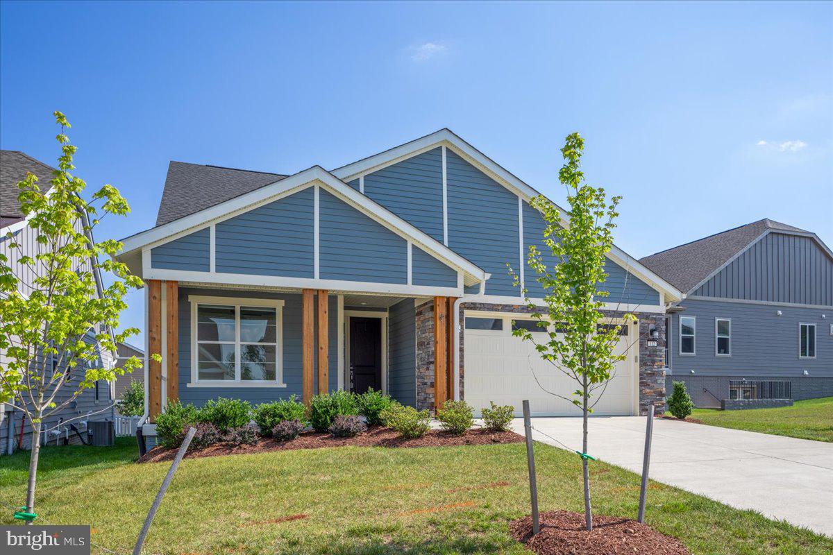 Now listed at an even better price, this home offers and incredible value for the area. With updated pricing, it's the perfect time to schedule a showing and see it for yourself at this weekends Open House.<br><br> Lake Frederick, where luxury and comfort blend seamlessly in this sought-after 55+ community.  Move in ready, no need to wait months to move. This beauty was built in 2022, a rare three-level Craftsman style Aspen model with walk out basement. Top-notch design, and over 3800 sq ft of living space with unique three-level layout which offers versatile space for visiting family and friends.<br><br>
The spacious, extended two-car garage welcomes you home. Inside, the open floorplan and soaring 9-foot ceilings create a bright, inviting atmosphere. <br><br>
The heart of this home is the kitchen, featuring upgraded cabinets, appliances, and under-cabinet lighting. Enjoy meals on your screened porch or deck, perfect for relaxing evenings. The great room, with its cozy stone fireplace, is ideal for unwinding. Custom cabinets in the office, designer upgrades, and $97,000 in seller improvements ensure this home is both beautiful and functional<br><br>
Upstairs, a loft with a bedroom and bathroom offers a perfect guest suite or private retreat. The basement is an entertainer’s dream, with surround sound, a large wet bar, and flex space for movie nights or game days. Comfort and safety are paramount with a whole-house humidifier, water softener, additional insulation, and radon mitigation system.<br><br>
Lawn care (mowing, mulching ,seeding) done by HOA!  Lake Frederick is more than just a place to live; it’s a lifestyle. Enjoy indoor and outdoor pools, a clubhouse, a fitness center, and a farm-to-table restaurant. Tennis, pickleball courts, a dog park, 8 miles of wildlife trails, and a stunning 117-acre lake offer endless recreation. With easy access to I-66, I-81, and Route 50, you're close to Shenandoah National Park, Skyline Drive, and more. This home isn’t just a place to live; it’s your ticket to an incredible lifestyle. Schedule a showing today and experience unmatched quality and comfort.