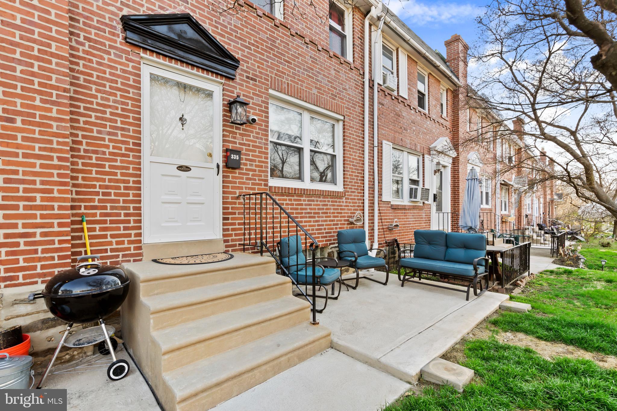 Welcome to 335 Abbey Terrace, a warm and charming home located in a neighborhood of brick rowhomes in Drexel Hill. From the moment you enter you will feel right at home as the owners have lovingly maintained the property and recently installed a new front patio. New vinyl floors flow from the living room into the dining room. The newly updated kitchen comes complete with stainless steel appliances, a gas range, tiled backsplash, and white shaker cabinets. Upstairs you will find two guest bedrooms and a generous sized primary bedroom which all share a refreshed hall bathroom. Extra space and storage is located in the basement which also provides access to rear parking and the garage. Enjoy close proximity to shopping, dining, parks, public transportation, and major roadways, providing an easy commute to Center City Philadelphia and surrounding areas.