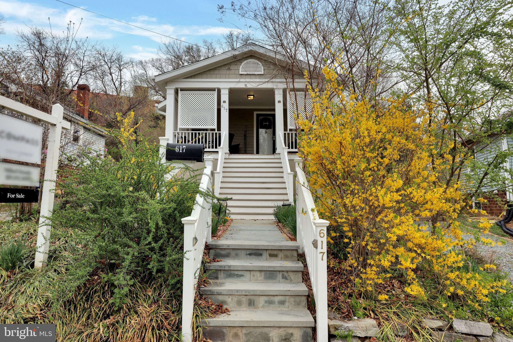 Cute as a button. Step into a piece of Silver Spring history with this enchanting 1920's bungalow, where vintage charm meets modern convenience. Nestled on a picturesque street, this home boasts an inviting front porch, soaring ceilings, and warm wood floors that exude character and warmth. What truly sets this property apart is its expansive, meticulously manicured backyard—an oversized oasis unlike anything else in Silver Spring. This backyard epitomizes feng shui. Whether you envision tranquil evenings, lively gatherings, or a lush retreat in the heart of the city, this outdoor space is expansive, unique, charming, and unparalleled. Extensive upgrades over the years—totaling over $255,000—ensure that this home is not only beautiful but also built for longevity and modern living. Thoughtful renovations include a new roof (2017), Hardiplank siding, electrical and plumbing updates, refinished oak floors, new windows and doors, and a complete kitchen transformation. Smart investments such as solar panels (2022) and a tankless water heater (2020) enhance efficiency and sustainability. This house has been remodeled in such a way that the new owner can easily expand back back or up. Another standout feature is the newly converted lower-level in-law suite, offering flexible living options. Whether used as an Airbnb, rental income opportunity, extended family space, or an additional living area, this suite provides endless possibilities. Complete with a kitchenette, a remodeled bathroom, and private entry, it's a rare find in this coveted location. Perfectly positioned within easy reach of Downtown Silver Spring, multiple Metros, Sligo Creek, and Takoma Park, this home delivers a seamless blend of urban accessibility and neighborhood charm. With a history of thoughtful improvements and an unmatched backyard retreat + private driveway, this bungalow is a truly exceptional offering in Silver Spring. Don’t miss the opportunity to own a home that perfectly balances classic charm, modern upgrades, and unparalleled outdoor space-