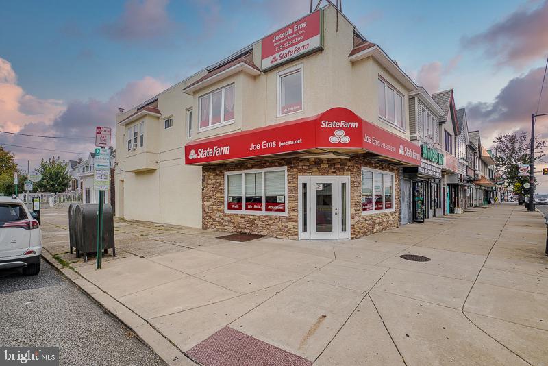 Welcome to 7348 Frankford Avenue a VERY well maintained mixed use building with a prominent insurance business downstairs and a 1 bedroom apartment in the upstairs back unit. The sale also consists of the back downstairs of the side building as well. Insurance business is moving shop to another location so this would be the perfect opportunity to move right into this well taken care of building with great visibility on Frankford Ave Corner. All mechanicals have been recently updated, newer roof as well. The building is massive with close to 3500 square feet including the back building. We welcome your visit!