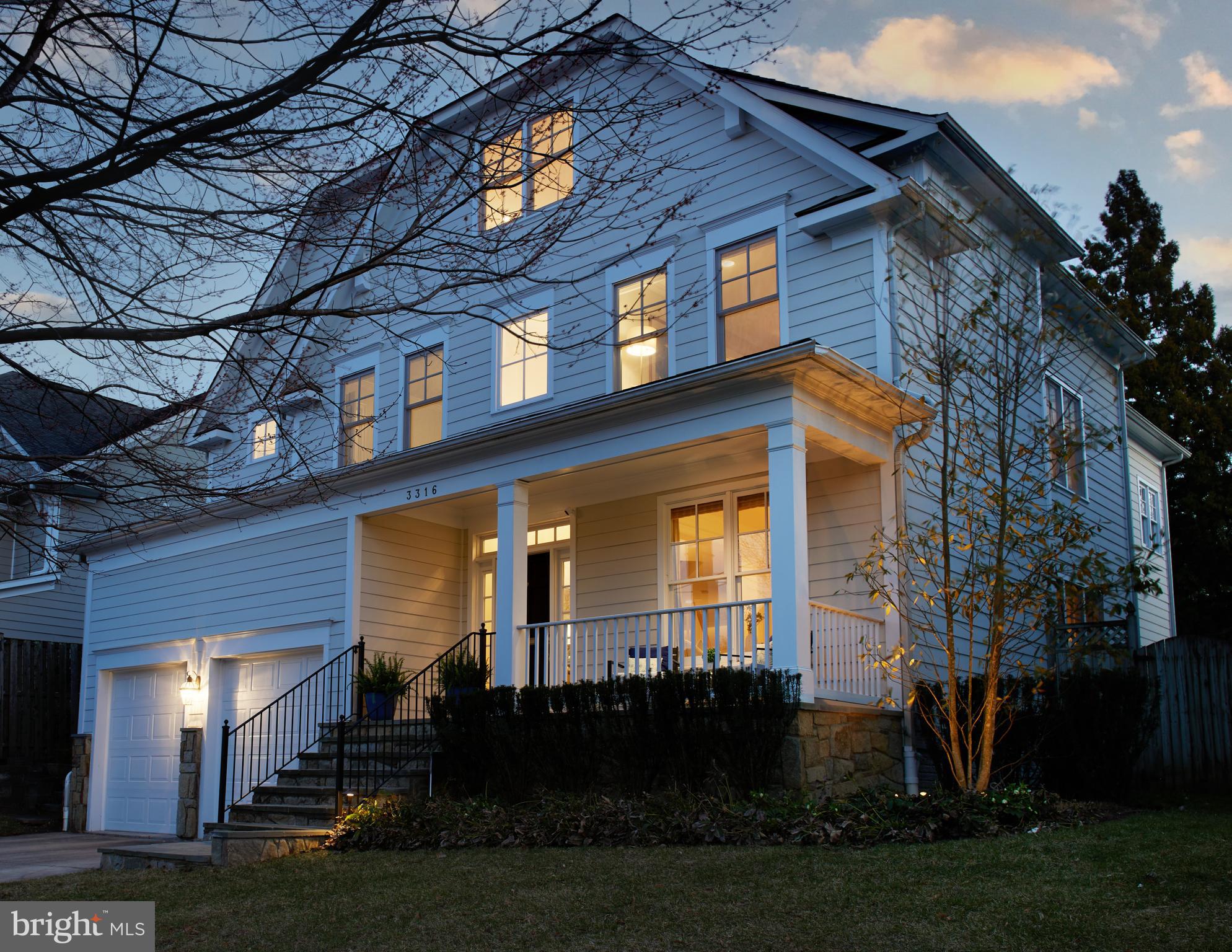 Welcome to your dream home in the heart of Chevy Chase! Imagine sipping your morning coffee on the front porch while watching the kids play at Shepherd Park directly across the street—an unparalleled convenience that enhances everyday living. This immaculately maintained, custom-built masterpiece by renowned Larry Cafritz Custom Builders boasts 7 spacious bedrooms, 5.5 bathrooms, and an exceptional layout, this residence offers both elegance and comfort. The entire home has been freshly painted (2025), enhancing its bright, sophisticated appeal. The main level features a formal living room, a cozy family room with a fireplace opening up to the expansive eat-in kitchen equipped with abundant cabinetry, Wolf cooktop and hood, other stainless steel appliances, a double wall oven, and stunning quartz countertops (2025), and an elegant formal dining room perfect for entertaining. Freshly refinished hardwood floors (2025), a convenient mudroom, a laundry room, and oversized windows that fill the space with natural light complete this level. The upper level boasts a luxurious primary suite with a spa-like ensuite bath and two walk-in closets. Four additional bedrooms and two full baths provide ample space. The versatile third level includes a large office with custom built-ins, an extra bedroom, and a full bath—perfect for guests or remote work. The fully finished lower level features a private bedroom, full bath, custom-built large wine cellar with capacity for 2000+ bottles, and cozy living area with extra large storage. Step outside to a beautifully landscaped backyard with a flagstone patio and privacy fencing, ideal for entertaining. A rare two-car garage adds convenience.  In addition to Shepherd Park, Meadowbrook Park, Candy Cane City, and Rock Creek Park are also nearby, as well as the Brookville Market, Avalon Theatre, and dining at Opal and La Ferme. With easy access to Bethesda, Silver Spring, and D.C., this home blends luxury, comfort, and an unbeatable location.