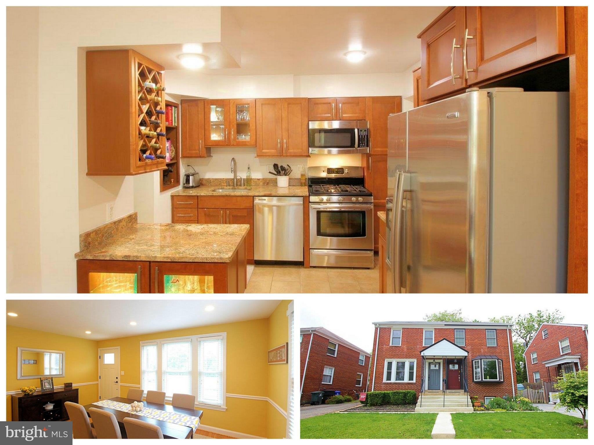 Simply gorgeous home in a fabulous location, & NO exorbitant condo or HOA fees! Beautifully renovated in 2009. Beautiful granite counters, refinished hardwood floors, upgraded cabinets, upgraded bathrooms & more. Enjoy the views of the park that is literally across the street w/ picnic area, stream & plenty of room to run & play. OFFER HAS BEEN ACCEPTED