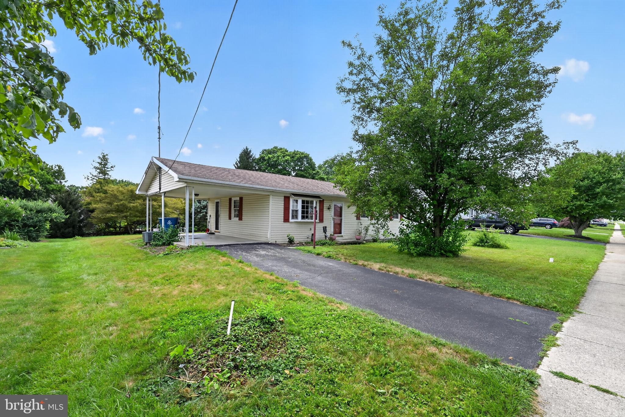 Welcome home to this charming, stick-built rancher nestled on a beautiful lot in Spring Grove, PA! This bright and cheerful home features gleaming hardwood floors and a spacious eat-in kitchen perfect for daily meals. Enjoy easy one-level living with the added bonus of a massive, full unfinished basement. It is a blank canvas just waiting for your vision to create a customized family room, extra bedroom, and bath. Located in a highly desirable neighborhood, you'll love being just minutes from top-rated schools, local shopping, dining, and the beautiful outdoor recreation at Codorus State Park