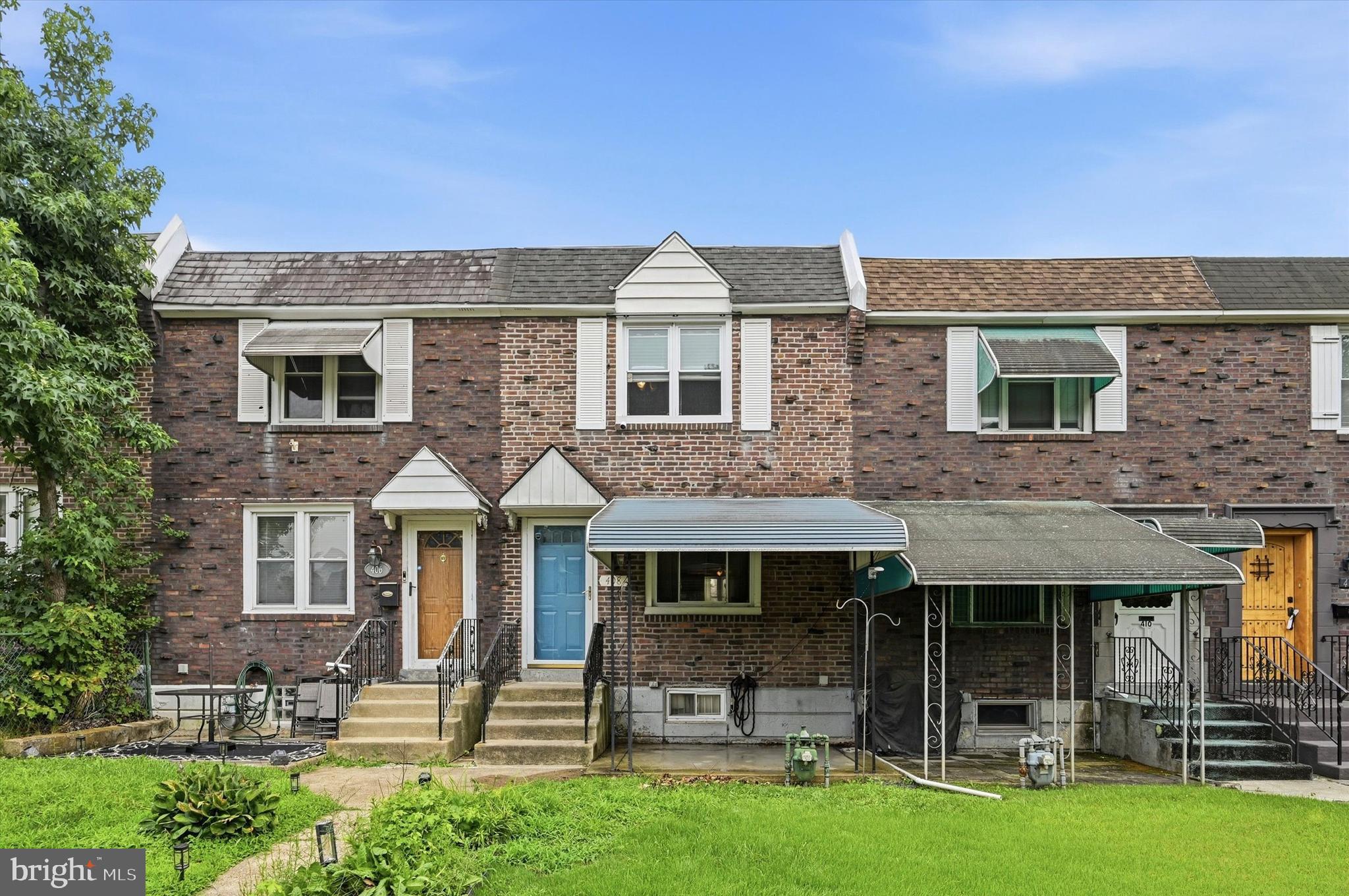 Welcome to 408 Rively Avenue, a classic brick rowhome offering charm, functionality, and convenience. Whether you’re a first-time homebuyer or looking for a home with room to make your own, this property is full of potential. It needs a little love, but fresh paint and a buyer’s personal touches could bring it back to life.

Inside, you’ll find comfortable living spaces with the familiar flow and character of a traditional townhome. The basement provides additional space for storage, a home office, gym, playroom, or future living area. An attached garage and additional parking are valuable features that make everyday living easier.

Located on a quiet residential street in the heart of Glenolden, this home is close to shopping, dining, parks, schools, and public transportation. Enjoy convenient access to MacDade Boulevard, Glenolden Park, nearby Regional Rail, major roadways, Philadelphia, and the airport.

Bring your ideas, add your personal style, and make this Glenolden home your own!
