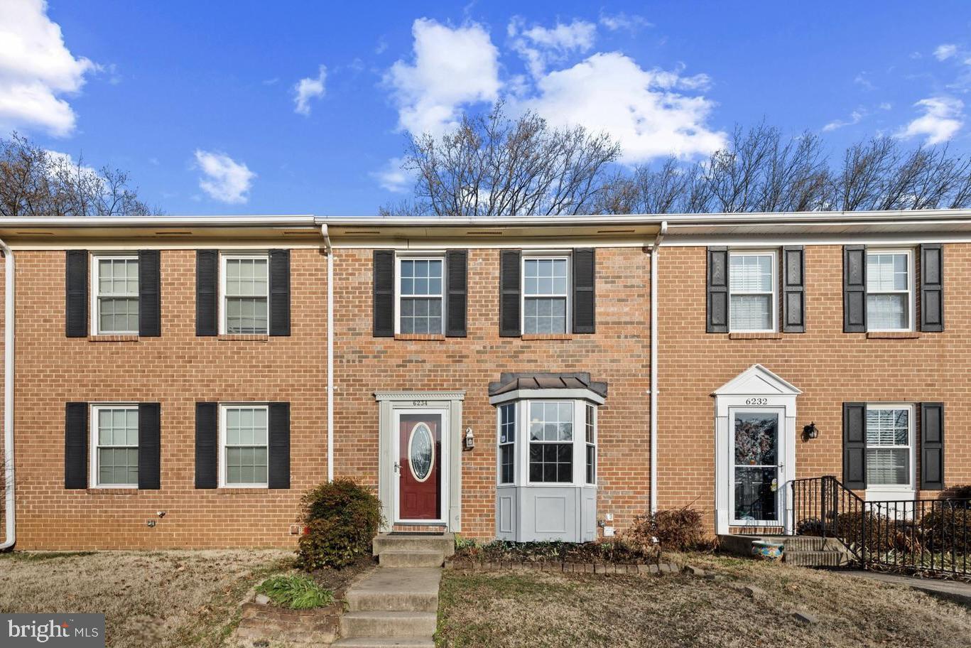 Welcome to this beautifully updated 3-bedroom, 1.5-bath brick townhome located in the desirable Marble Hill community, tucked away on a quiet cul-de-sac. Offering over 1,335 square feet of living space, this home combines comfort, style, and convenience. The main level features an updated granite kitchen with stainless steel appliances, a bright eat-in area highlighted by a charming bow window, and open-concept living and dining spaces enhanced by wide plank flooring and a modern, neutral color palette—perfect for both everyday living and entertaining. Upstairs, you’ll find three well-appointed bedrooms, including a primary bedroom with hardwood flooring. The dual-entry full bathroom includes a relaxing jetted tub, creating a spa-like retreat. The finished lower level expands your living space with a cozy family room, a dedicated laundry area, and walkout access to a fully fenced backyard complete with a paver patio—ideal for outdoor gatherings or quiet relaxation.  Conveniently located near major commuter routes, shopping, dining, schools, and the library, this home also offers easy access to BWI Airport, MARC train service, Fort Meade, NASA, and NSA.  Don’t miss the opportunity!