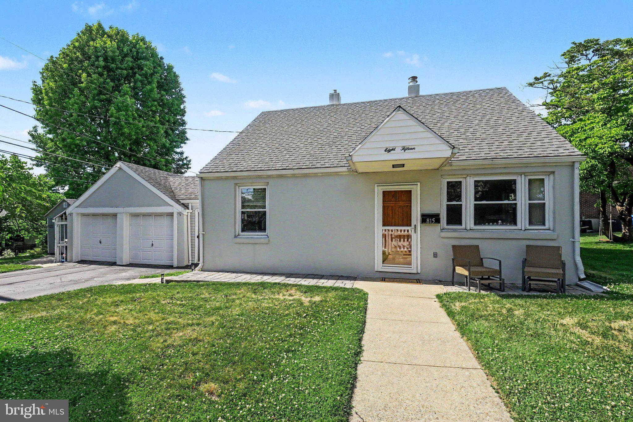 Welcome to 815 Park Ave, Temple, PA 19560 — Offered at $279,900!

Homes this well maintained don't come along often. Proudly cared for by its owner, this charming Cape Cod offers 3 bedrooms, 1 full bathroom, and sits on a highly visible corner lot at Park Ave and Kutztown Rd.

Step inside to find a bright and inviting open-concept layout connecting the living room and kitchen, creating a comfortable space for everyday living and entertaining. The main level features two bedrooms and a full bathroom, while the upper level offers additional finished space currently being used as a third bedroom and office area.

The home also includes a convenient laundry room, a two-car garage, and a newer storage shed, providing plenty of room for tools, equipment, and seasonal items.

Whether you're a first-time homebuyer or searching for a well-cared-for home in a convenient location, this property deserves a spot at the top of your list.

Schedule your private showing today and see why 815 Park Ave could be your next home!