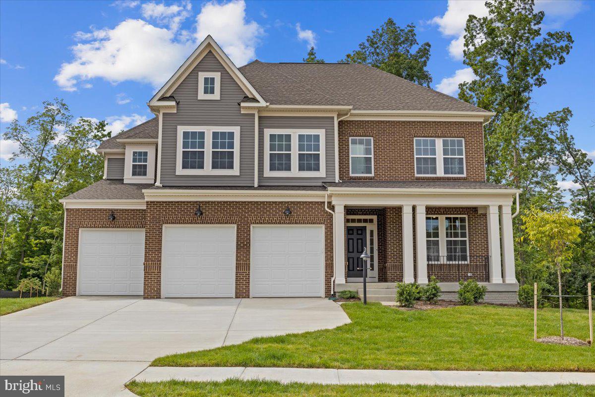 This ESTATE Series home sits facing Northeast and is decked out with upgrades!!  Late Fall 2025 Delivery!!

Welcome to Lennar at Stonehaven, a master planned community located just minutes from Old Town Warrenton.  This GRAND three-story Farmhouse Brick home exudes elegance from the moment of entry. A beautiful front porch leads you to the front door to the first floor, with a two-story Great Room that flows seamlessly into the kitchen, which features white cabinetry and white ornamental granite countertops, overlooking the sunny morning room in an open design.  An additional upgrade includes open rails in lieu of a half wall on the staircase.   A home office with French Doors is situated off the foyer, and a 5th bedroom with 4th full bathroom is off the kitchen for a private guest suite. The second-floor hosts four bedrooms including a luxe owner’s suite, with access to the laundry room from the owner's suite and the upstairs hallway for the entire family's convenience!  The finished basement includes a huge recreation room, 6th bedroom, and 5th full bathroom as well a walkout for easy access to the back yard as well as the rough in for a wet bar.  

 *Pricing and incentives are subject to change without notice. Stonehaven is a master-planned community with new homes now selling, in Jeffersonton, Virginia. It features a 240-acre preservation buffer along the Rappahannock River and over 500 acres along Route 621. Planned amenities include a future clubhouse, swimming pool, tennis courts, trails, a tot lot and more. This prime location is convenient for work and play!  Photos are for illustrative purposes only.