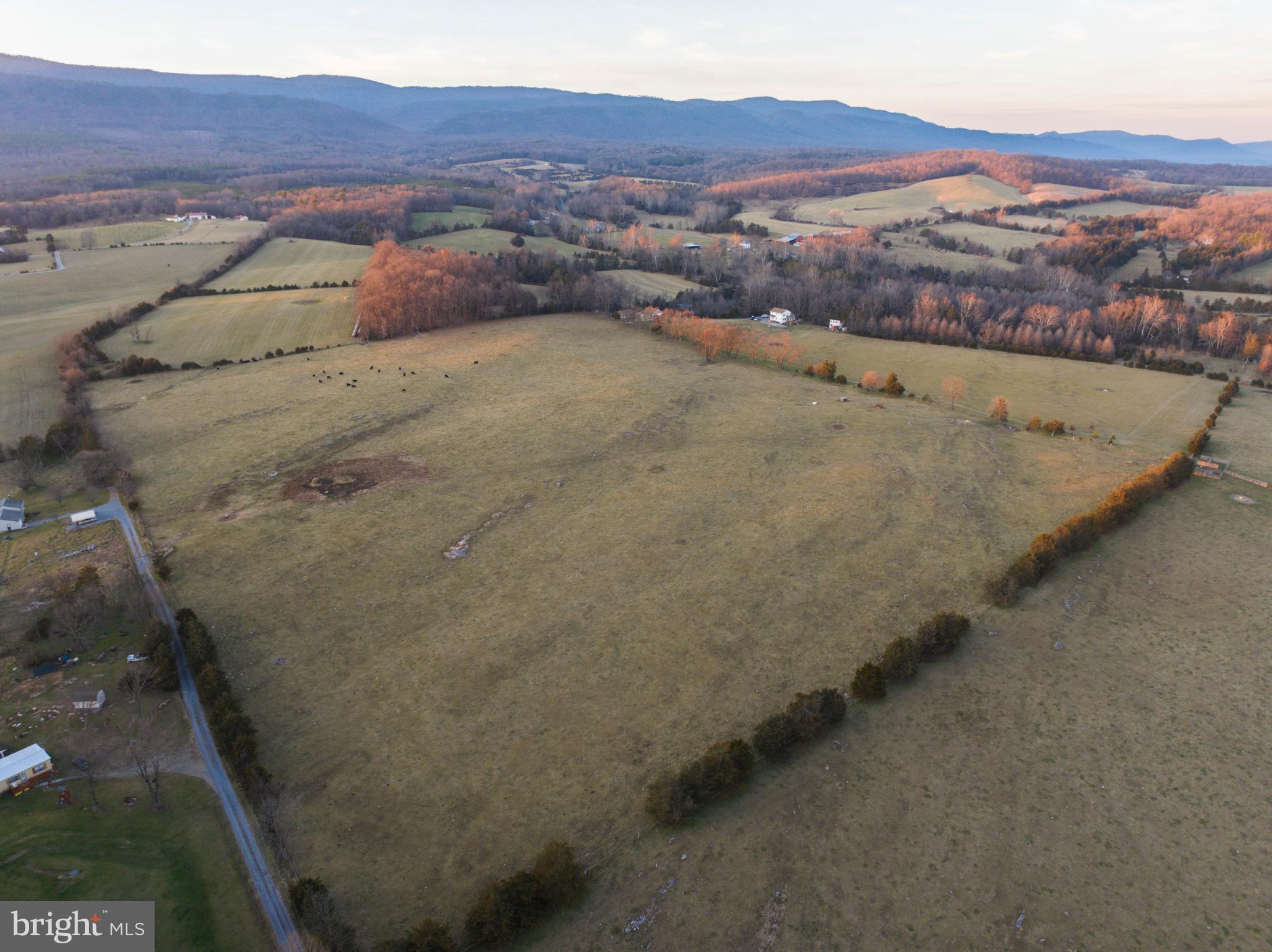 Land with elite features like this won’t last long! Located less than a mile west of the small town of Elkton. This land has been family owned and operated for decades. A modern drilled well is already in place for livestock use and can easily be converted to residential use. Access into this stellar parcel is secured in multiple ways. First this parcel has 50 ft +/- of road frontage on East Point Road and it is also accessed via a 20 ft deeded right of way off of East Point Road. The majority of this tract is currently used as livestock pasture and produces income at $50 per acre annually. The current fencing configuration allows for a fully fenced livestock paddock and two partially fenced areas being used to make hay. Each area has its own automatic livestock waterer. Multiple residential home sites exist as you explore this land. Excellent location for your next country estate or vacation rental. Take in stunning panoramic views of the surrounding mountains and countryside from just about anywhere on this property. Utilities are close by making for easy and affordable hookups. This land is zoned Agricultural and the topography is mild making exploring the property a breeze. Enjoy hiking, camping, and recreation of all types on this land which has no HOA, no covenants, and no restrictions. Exciting hunting opportunities await for deer, turkey, and small game. The many amenities of Massanutten Resort and Harrisonburg and just a short drive away. All the fun and adventure of the Shenandoah River and Shenandoah National Park are right around the corner also. Current farm lease is in place until 12/31/25.

ALL buyers must be accompanied by a licensed agent and ALL showings must be scheduled.