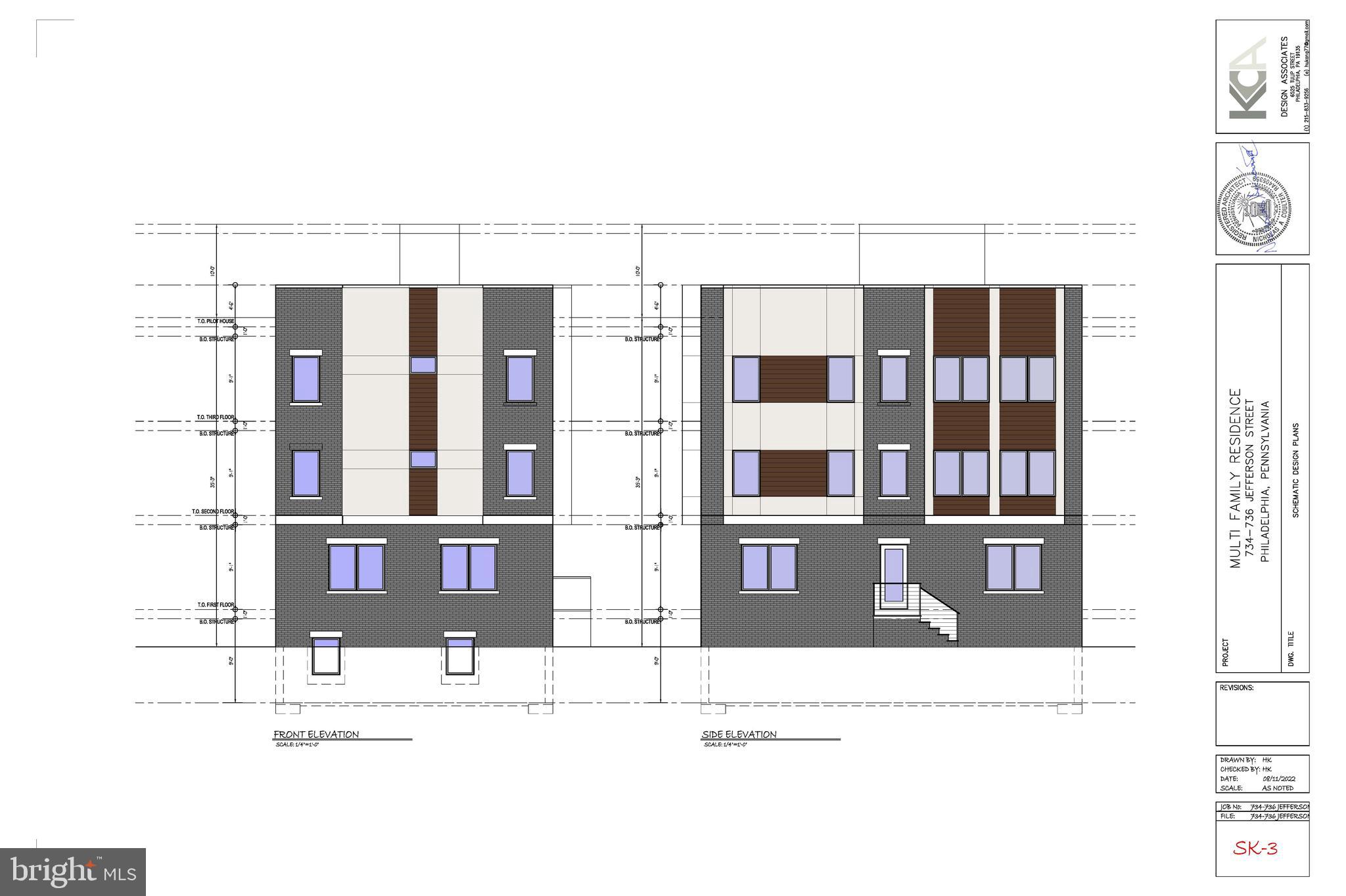 Shovel ready 6 unit lot. Building plans and permit to be delivered.  Approved for 4 two bedrooms. 2 one bedrooms. Corner lot. See listor for details.