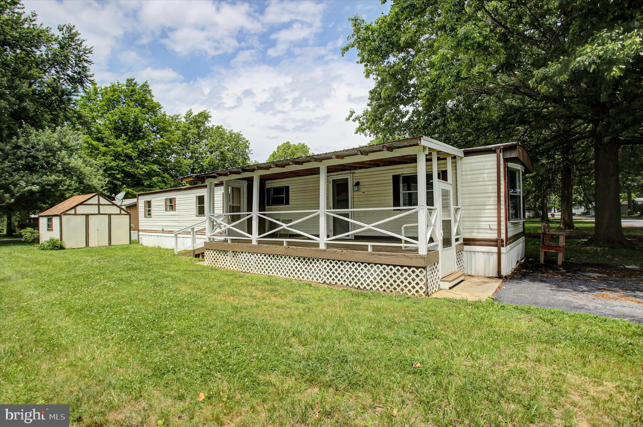 Newly remodeled and move-in ready! This 3-bedroom, 1-bath home has been updated throughout and features brand-new appliances, water heater and more for added convenience and peace of mind. Enjoy a fresh, modern feel with thoughtful renovations that make this home perfect for comfortable everyday living. A storage shed provides extra space for tools, lawn equipment, or seasonal items. Don't miss this opportunity to own an affordable, turnkey home. Buyer must obtain park approval upon acceptance of an offer.