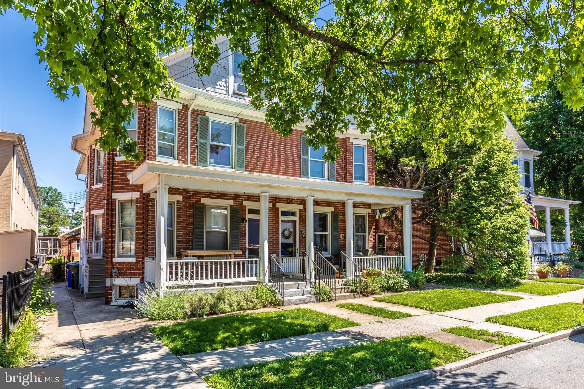 Owner Occupant FHA Loan Available: Exceptional investment opportunity in the heart of Downtown Frederick on highly desirable Dill Avenue! This well-maintained 4-unit multifamily property offers an unbeatable location within walking distance to all of the shops, restaurants, breweries, and entertainment that historic downtown Frederick is known for.

With consistently strong rental demand and a track record of near 100% occupancy, this is the type of asset investors seek but rarely find. Three of the four tenants have been in place for many years, providing immediate stability and dependable cash flow.

The property has been well cared for over the years, resulting in very little to no annual maintenance expense, making it an ideal low-hassle addition to any portfolio. Whether you’re expanding an existing portfolio or acquiring your first multifamily in a prime market, this Dill Ave property delivers location, longevity, and performance.

Don’t miss this rare chance to own a high-demand rental property in one of Frederick’s most sought-after downtown neighborhoods!