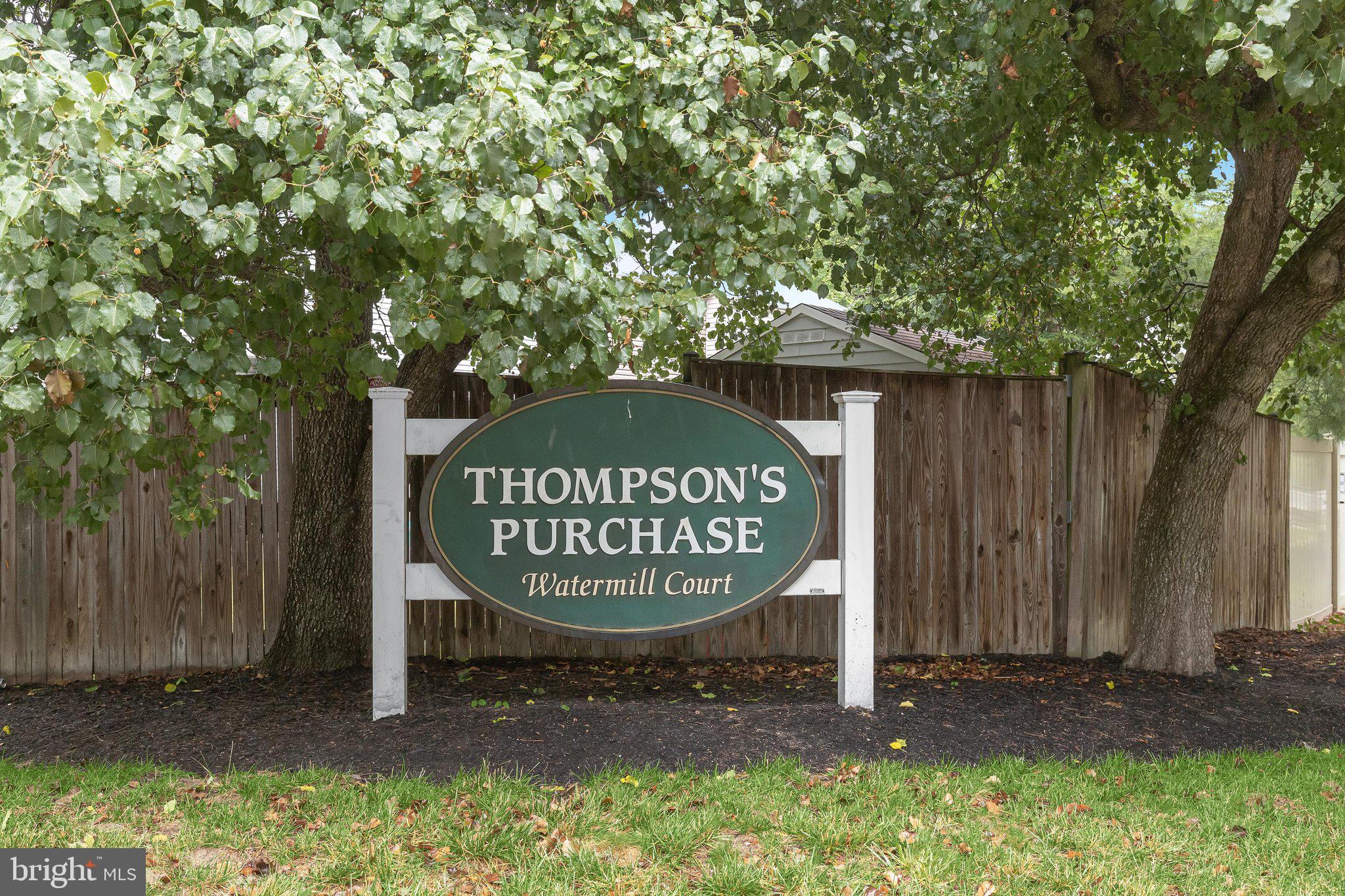 THOMPSONS PURCHASE - Residential
