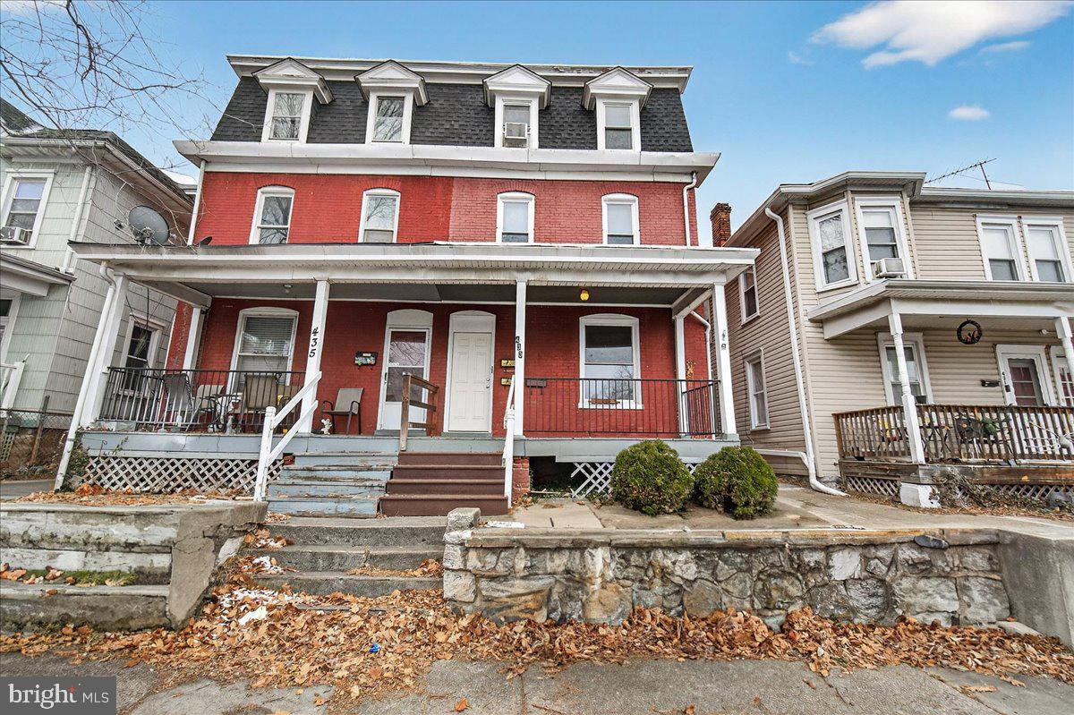 Fully rehabbed duplex investment opportunity in the heart of Hagerstown. This well-maintained property features two updated units, including a 3-bedroom, 1-bath upper unit and a 1-bedroom, 1-bath lower unit. Both units have been completely renovated including with new paint, new flooring, and updated bathrooms throughout. The roof is less than 2 years old.

The lower unit is vacant, making it ideal for an owner-occupant or for immediate rental at market rates, while the upper unit is tenant-occupied through February, providing reliable income. A video tour of the upstairs unit is available upon request.

Located near downtown Hagerstown, the property offers convenient access to shopping, dining, and daily necessities, with quick connections to I-70 and I-81 for commuting. Public transportation options are close by, and the downtown area provides access to MARC rail service. Residents will enjoy proximity to City Park, Fairgrounds Park, and the Hagerstown Cultural Trail, along with nearby schools, medical facilities, and recreational amenities.

This property presents a turnkey investment opportunity in a growing and well-connected area.