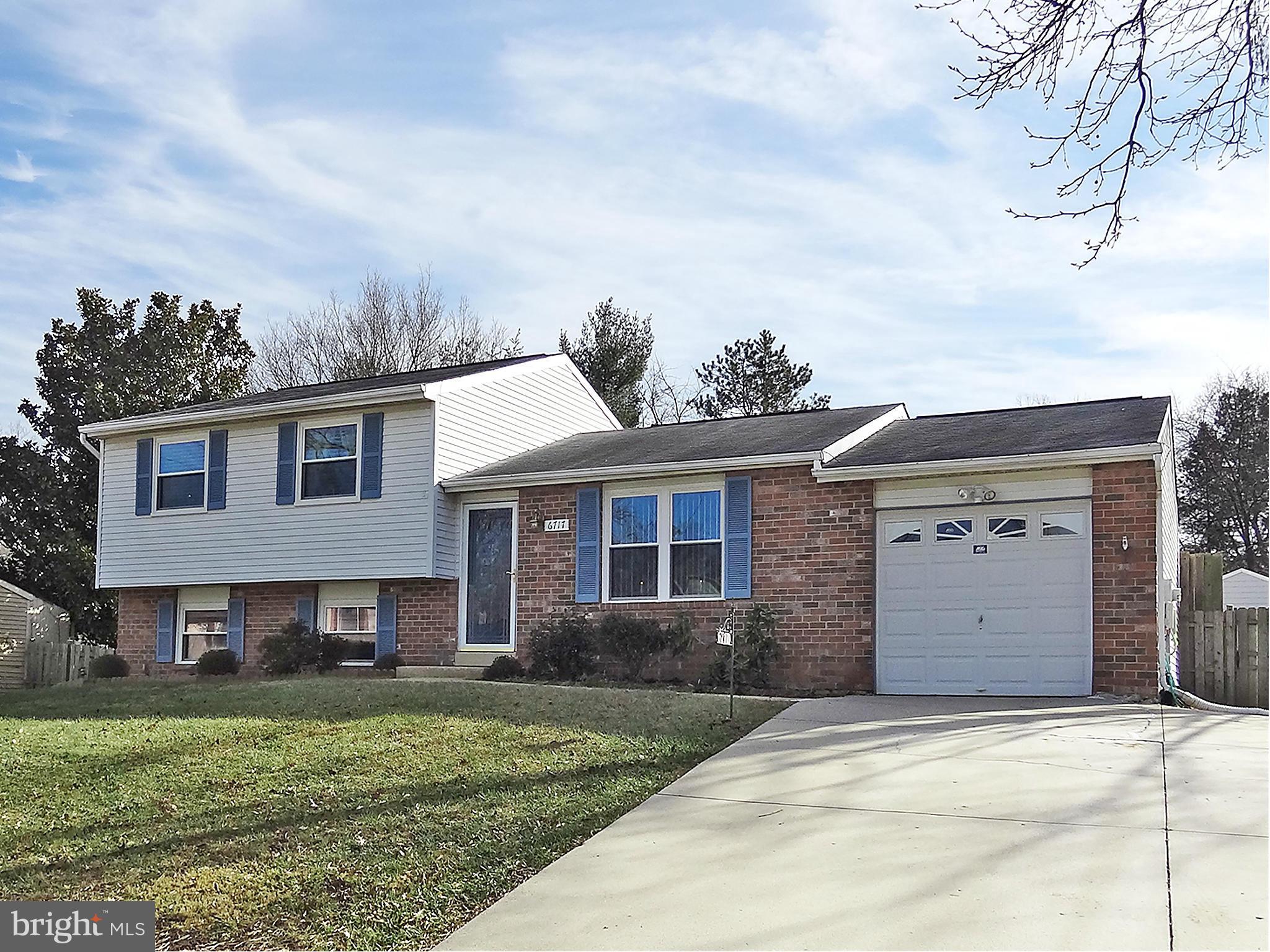 Come home to the quiet life of this 3 Bed 3 Full Bath Split Level. Home features a over sized garage w/ workbench, fresh pergo floors on upper two floors & the ability to rent out the lower level w/ its own entrance, kitchen & full bath. Enjoy your perfectly flat and open backyard that is fully fenced, has two separate decks and over sized shed with electric. Come see all the value this home has!