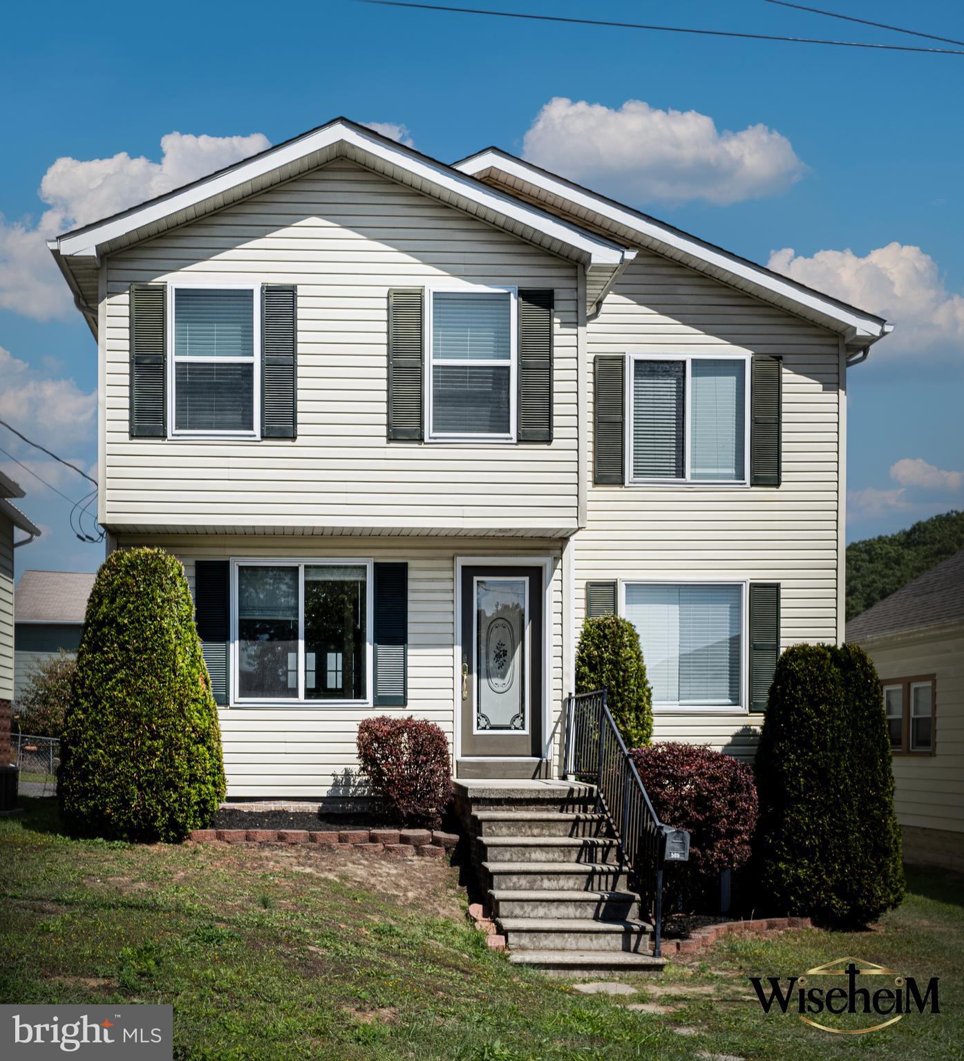 Back on the Market due to no fault of the Seller and the buyer's default. Full INSPECTION has taken place, and all necessary repairs have been completed! (Report available upon request) 
Charming 5-Bedroom Home with Income Potential in Cumberland, MD! "Built in 2008, providing a lead-free space that doesn't require lead certification if you wish to rent either of the units (upper or lower)."

"6 inches of blown insulation in the walls for better energy efficiency and lower bills!" 

Welcome to 505 Warren St., Cumberland, MD – a spacious 3-level home offering comfort, flexibility, and rental income potential. This beautifully designed property includes 5 bedrooms and 3 ½ bathrooms, making it perfect for families, guests, or those seeking additional income (let someone else pay your mortgage!) 

Main Level Features:
1 Spacious bedroom with a convenient half-bathroom
Open kitchen with a granite countertop designed having an overhang for you to make a special dining area, overlooking a cozy living room
Rear deck access from the living room, perfect for outdoor relaxation
Additional storage with two closets, one in the living room and another by the entrance

Second Floor:
Stairs equipped with a chair lift (removable if not needed at buyer's will)
3 spacious bedrooms, including a master suite with a private full bathroom
Another full bathroom serving the other two bedrooms
The laundry unit is conveniently located on this floor

Basement Apartment or Guest Suite:
Separate entrance from the side of the house, ideal for privacy
1 bedroom with a full bathroom
Kitchen area and comfortable living room space
Perfect for use as a rental unit, guest suite, or family gathering area

Outdoor Living:
Fully fenced backyard offering privacy and security
Good-sized deck, great for entertaining or relaxing
2 off-the-street assigned parking spaces (see aerial photos) 
This home is located in a peaceful neighborhood, providing easy access to local amenities. With its basement apartment offering rental potential or guest accommodation, 505 Warren St. is a rare find in Cumberland. Whether seeking a multi-generational home or extra income, this property has it all!

Virtual-staged photos have been provided for you to visualize the potential of these spaces better.