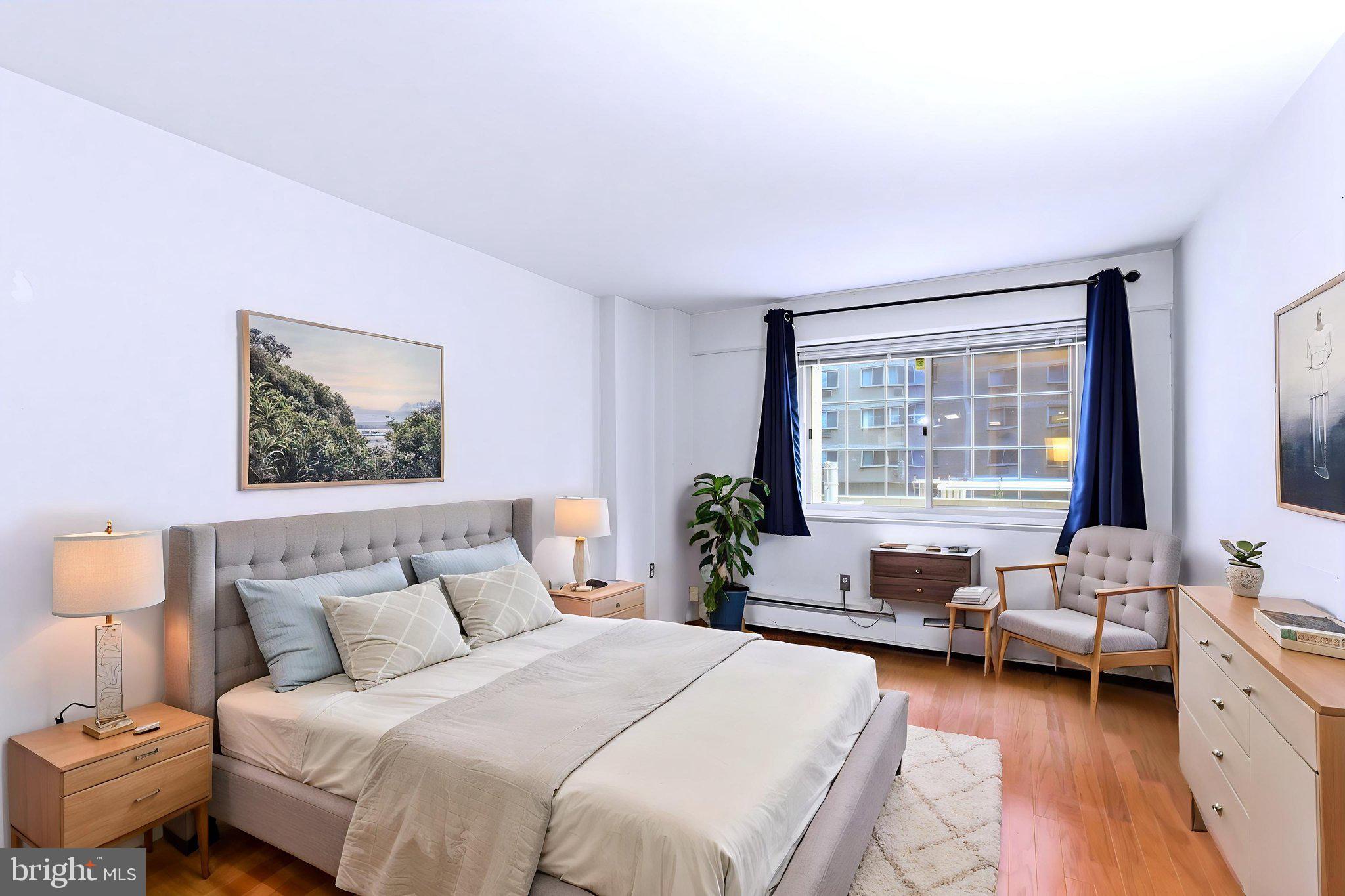 Welcome to elevated Center City living at Penn Center House! This beautifully maintained Junior 1 Bedroom residence on the 3rd floor offers exceptional value. Filled with natural light, this sunny home feels both cozy and spacious. The well-designed layout maximizes functionality while maintaining an open, airy feel, and the unit offers an abundance of closet space throughout. Move-in condition with immediate occupancy available makes this an easy and attractive opportunity. Penn Center House is a solid, continuously maintained cooperative building ideally located between Logan Circle and Rittenhouse Square, just steps from Suburban & 30th Street Station, the Schuylkill River Trail, museums, universities, major hospitals, shopping, and some of the city’s best dining. Residents enjoy a 24-hour staffed front desk and security, on-site professional management and maintenance, a rooftop deck with panoramic city views, a well-appointed library and gathering/meeting room available for private use, furnished guest suites for visitors, and a laundry facility. Additional storage and the fitness center are available for a small additional fee. The monthly co-op fee includes real estate taxes, heat, electricity, water, sewer, basic cable, and building maintenance, offering exceptional simplicity with one predictable monthly payment. There are no title insurance or transfer tax requirements. Parking space is optional at $145 per month – an outstanding value in Center City. Penn Center House is a cooperative and buyers must be approved by the Board prior to closing. Minimum requirements include a credit score of 660 and monthly income equal to four times the monthly carrying charge. A one-time administrative fee applies (Junior 1 Bedroom: $11,000). Financing is available through Firstrust Bank. If purchasing with cash, buyers must demonstrate assets equal to 125% of the purchase price. This co-op building does not allow subletting. Penn Center House has excellent reserves and does not impose special assessments. They allow cats and birds as pets, however this is a “no-dog” building, with the exception of properly documented service dogs. (New) owners are also prohibited from smoking. Whether you are a first-time buyer, downsizing, or seeking the perfect pied-à-terre, this bright and inviting residence presents a rare opportunity to own in a full-service Center City building at an attractive price.