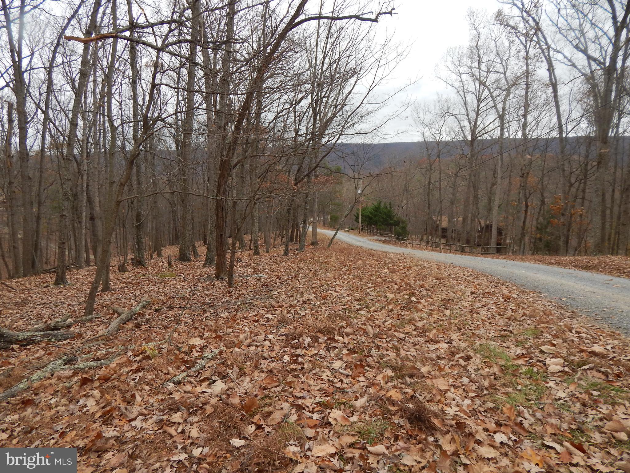 6.05 Wooded Acres west of Berkeley Springs.  Located in the gated community of River Ridge, which features over 9 miles of roads for hiking, a community park with Bathroom facilities, BBQ pits, picnic tables, canoe rack, and access to the Cacapon River.