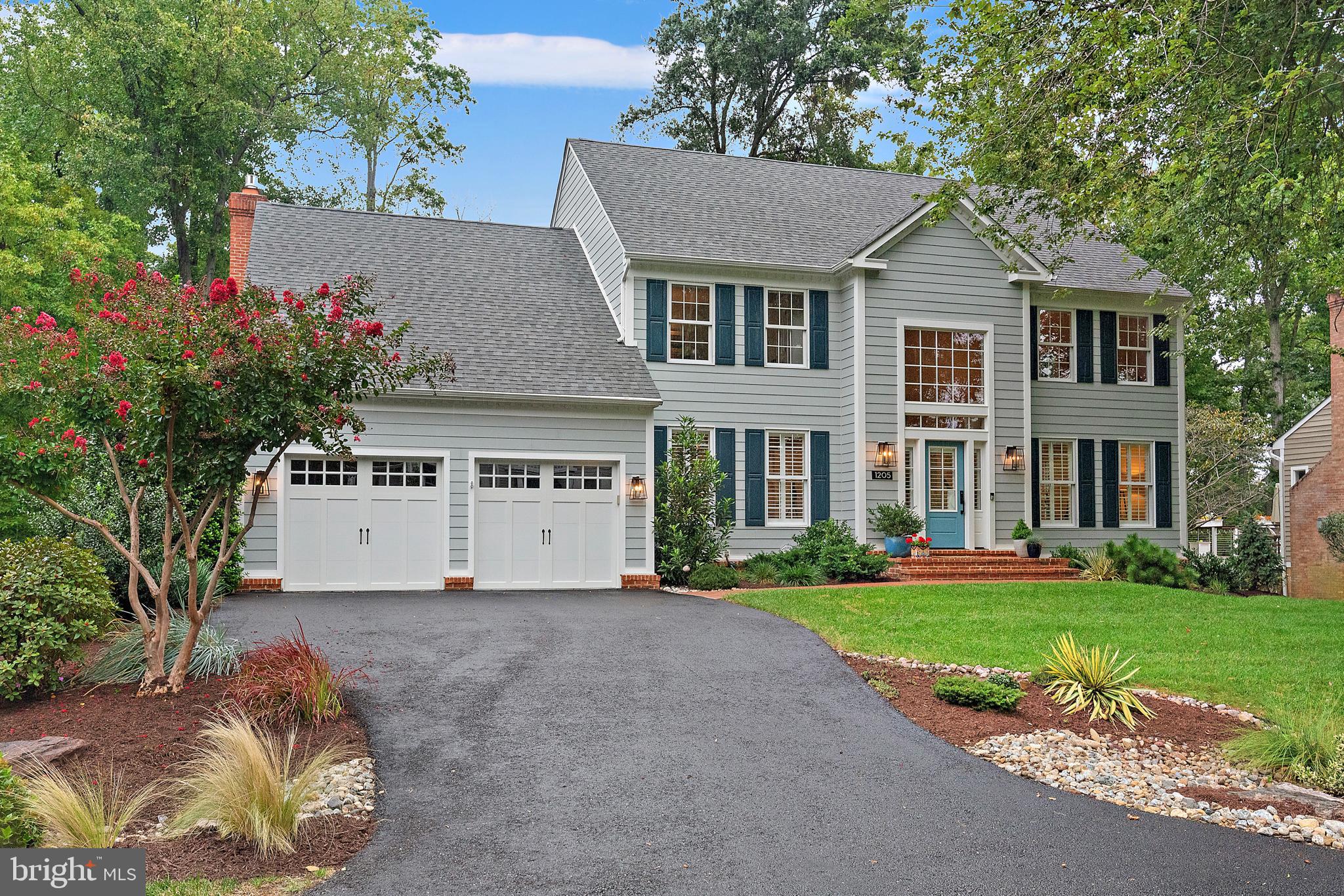 Charming coastal home renovated and updated to perfection in water-privileged Fishing Creek Farm.  Beautifully landscaped including extensive hardscape -- this is curb appeal PLUS!  Brick walkway, steps, front porch and Hardi-plank exterior provide elegant approach.   An open floorplan features 2-story foyer with custom chandelier and moldings, large window above front door and guest coat closets on either side.   The expansive foyer has double-door entry to bedroom/office with adjoining full bath including shower stall with glass door, additional coat closet and access to lower level.  The living room has crown molding and large windows with plantation shutters and the dining room has crown/chair rail molding and large bay window overlooking back yard.  A cook's kitchen awaits you with white cabinets, quartz counters, ceramic tile backsplash, farmhouse sink with large window above, center island with Bosch 5-burner gas cooktop, Kitchen Aid wall oven, microwave, refrigerator/freezer and dishwasher, pantry closet and table space.  The adjoining family room has a gas fireplace with granite hearth/surround and atrium doors to composite deck leading to a patio and lovely fenced back yard.  There are hardwood floors, custom window treatments and lighting fixtures throughout the main level.  A laundry room leading out the 2-car garage completes the main level.  The upper level is carpeted and has 4 bedrooms including primary suite with vaulted ceiling/fan, walk-in closet and adjoining spa bath with double vanity, ceramic whirlpool tub with air jets, shower stall with glass door and private w/c.  The remaining bedrooms have double-door closets for ample storage and the full bathroom on hall has tub/shower with ceramic tile surround and a linen storage armoire.   The lower level is ready-to-finish with high ceilings, windows, rough-in for bathroom and atrium doors to walk-out stairs and fenced back yard.  The feeling of this home is elegant but also warm and inviting.  The cul-de-sac of Thomas Point Court offers a sense of privacy with sites backing to wooded areas.  Fishing Creek Farms amenities include a 36-slip marina and mooring field on protected Duvall Cove along with smaller craft docking sites, a jet ski dock, boat ramp, waterside pool and a recently renovated clubhouse.   A resurfaced tennis/pickleball court hosts neighborhood matches and a children's tennis camp in the summer.  There is also another kayak rack and crabbing pier that extends 90-ft into Fishing Creek.   Unspoiled beaches on Cherry Tree Cove and the South River are part of the community's 100-acres of protected natural open space.   Thomas Point Park and Quiet Waters Park are both nearby making this an idyllic setting to call home!