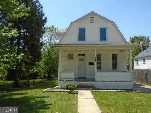 This Spacious home offers lots of living space with loads of upgrades done in the past. Long drive way leads to over-sized 1 car garage in rear. Huge covered front porch ! Hardwood floors in living & dining rooms. Main level bedroom and 1/2 bath. Upper level has 3 bedrooms and full bath. Huge basement has utility area and lots of storage space. Close to schools & shopping. Easy access to down town and 695. Agents please see remarks and uploaded docs for contract details.