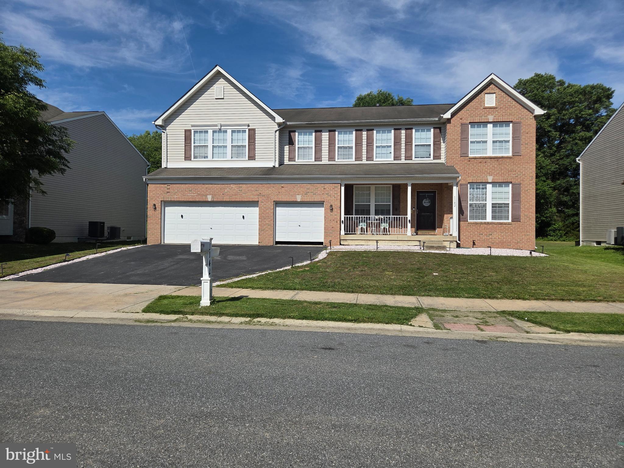 Visit this home, an absolutely stunning 5-bedroom (possibly 8), 5 1/2-bathroom home with a 3-car garage, 3-car driveway, and a fully finished basement in Townsend Village II! Located in the Appoquinimink School District, this home has been meticulously updated from top to bottom. The seller spared no expense in modernizing this home with valuable improvements, including the kitchen, bathrooms, flooring, and basement! The main floor offers a spacious family room with a gas fireplace, formal living room and dining room, gorgeous kitchen offering shaker cabinets with crown and brushed nickel hardware, huge center island with microwave, stainless steel appliances, 5-burner range with pot filler and hood, stainless steel farmhouse sink, granite counter tops with beveled edge, subway tile backsplash, and huge walk-in pantry. There is also a main floor bedroom with a private full bathroom. The 2nd floor offers an additional family room, 4 bedrooms, including 2 with a Jack & Jill bathroom, and the owners' suite with two large walk-in closets and a private luxury owners' bathroom featuring a tile surround, soaking tub, stall shower, and double-bowl vanity. The 2nd floor also includes a spacious laundry room and an additional hallway with a full bathroom. The 1st and 2nd floors feature wide-plank, hand-scrapped hardwood, and the basement offers luxury waterproof vinyl flooring.  The basement offers the equivalent of a 3-bedroom, 1-house, and features a family room and kitchen combination, including a gas range, a separate room with a sink and dishwasher, 3 possible bedrooms, a gorgeous full bathroom with a tile shower, and a full 6-foot English walkout from the basement.  This house is sweet and spacious. Come and see!!