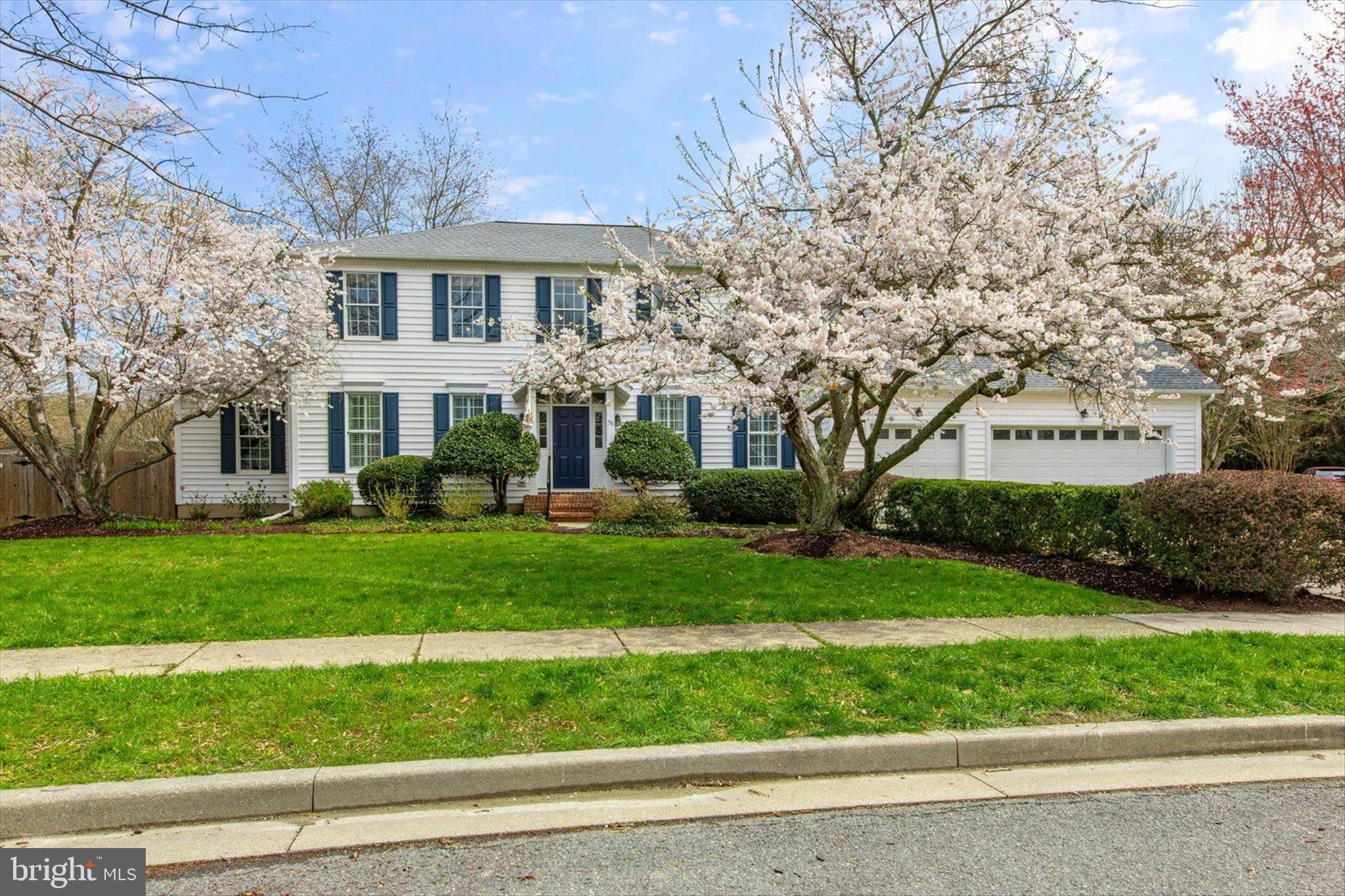 Under Contract, can be shown for backup offers.  Open House cancelled for 4/26/26.  This stunning center hall colonial, in the sought after community of Thread Haven, seamlessly blends timeless architecture with a complete, top-to-bottom renovation, delivering a truly exceptional living experience in one of Easton’s most established neighborhoods. Every detail has been thoughtfully curated with an uncompromising commitment to design, quality, and craftsmanship. From the moment you enter, you are welcomed by rich heart of pine flooring, refined finishes, and a cohesive, designer-selected color palette that carries throughout the home. The traditional floor plan has been reimagined for modern living while preserving its classic charm. At the heart of the home is the show-stopping gourmet kitchen, expertly designed with all-new double-tiered custom cabinetry, pull-out drawers, and striking display features. Outfitted with GE Café smart Wi-Fi appliances, including a gas range, this space is as functional as it is beautiful. A generous center island with seating anchors the room, while a built-in window seat nestled between custom display cabinetry adds a warm, inviting touch. The kitchen flows effortlessly into the spacious family room, where a gas fireplace framed by custom built-ins creates the perfect gathering space, with direct access to the screened porch and backyard beyond. The main level also offers a beautifully appointed dining room with statement lighting and exquisite millwork, a formal living room, and a richly detailed den featuring exposed beam ceilings and wood-paneled walls, an ideal retreat for work, reading, or quiet moments. A well-placed powder room completes the main level. Upstairs, the primary suite is a true sanctuary, featuring a spa-inspired ensuite bath with dual vanities, a walk-in shower, soaking tub, and elegant tile finishes. Three additional bedrooms are thoughtfully designed with refined detailing and share a beautifully updated hall bath complete with shiplap accents, tile flooring, and a built-in laundry area with cabinetry and folding station for added convenience. A standout feature is the expansive bonus room over the garage, complete with its own full bath and charming sloped ceilings perfect as a playroom, guest suite, or private retreat.
Outside, the property is equally impressive. Set on a beautifully landscaped, mature lot, the home is framed by blooming cherry blossoms and lush greenery. The fully fenced backyard offers both privacy and space, enhanced by thoughtful hardscaping, stone wall seating, and an inviting patio ideal for entertaining. The screened porch provides a peaceful vantage point to enjoy the surroundings year-round. Completing the property is an exceptional three-car garage with extra depth, offering ample space for vehicles, storage, or a workshop. This is a rare opportunity to own a fully renovated, design-forward home in an established Easton neighborhood, where classic elegance meets modern luxury in every detail. Located within Easton town limits in the community of Thread Haven, the home enjoys close proximity  to all that Easton has to offer including: the newly renovated YMCA,  just a few blocks to Idlewild Park and downtown amenities, and offers easy access to the best shops, restaurants, and entertainment, including the Avalon Theatre and the Academy of the Arts. A full list of upgrades & renovations is available in the documents section.