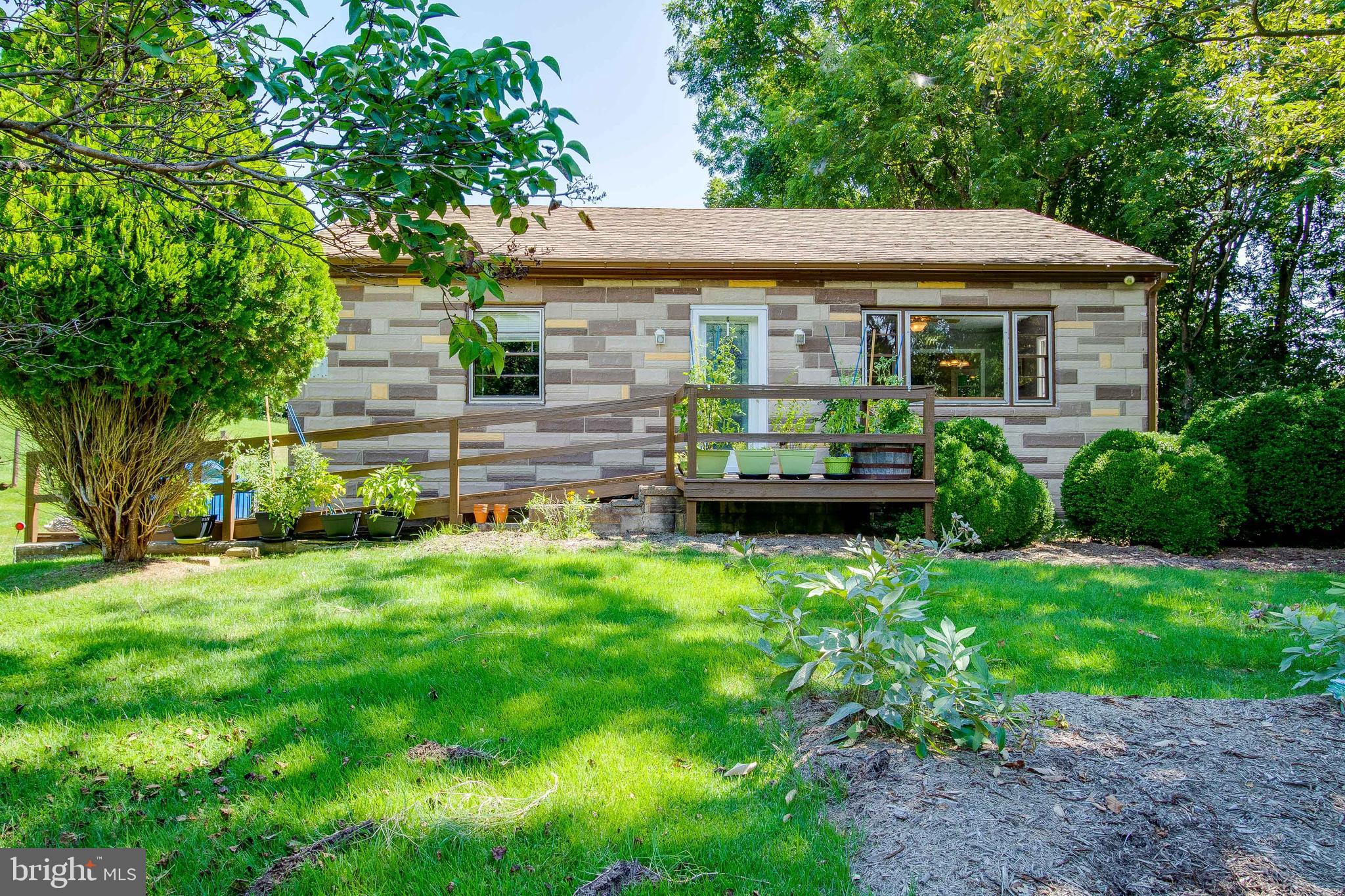 OPEN HOUSE CANCELLED!!!!                        5 minutes to MARC TRAIN!! One hour by MARC to DC station.   Fantastic new price! Priced to sell! Open this Sunday, Sept 20th from 1 to 4 pm.   Lovely 2 bedroom with finished walk up basement nestled in the charming and historic Taylorstown community just two miles from the Potomac River and walking distance from Catoctin Creek and the Creek's Edge Winery.   The masonry tile exterior is mostly maintenance-free, the lovely front deck greets you upon entry.  Spacious living room is open to the light filled dining area with bay windows  Adjacent is the updated kitchen with gas cooking, raised panel maple cabinetry, recessed lighting, wood look flooring and ceramic tile backsplash.  There are two generous sized bedrooms, one with built-in cabinet and shelving.    The updated bathroom has ceramic tile surround and flooring along with the updated cabinetry.  The finished basement has ample space to have a family room and a guest room, or just a fantastic,  large recreation room! There is built-in shelving and closet storage.  There is also plenty of storage on the laundry room side of the basement.  This home has a 3 bedroom septic. (new 1000 gallon tank installed in 2016) and a walk up basement so there is room to build a 3rd bedroom if desired.   HVAC installed in 2019. Basement Windows installed in 2020.   Don't miss this wonderful home!