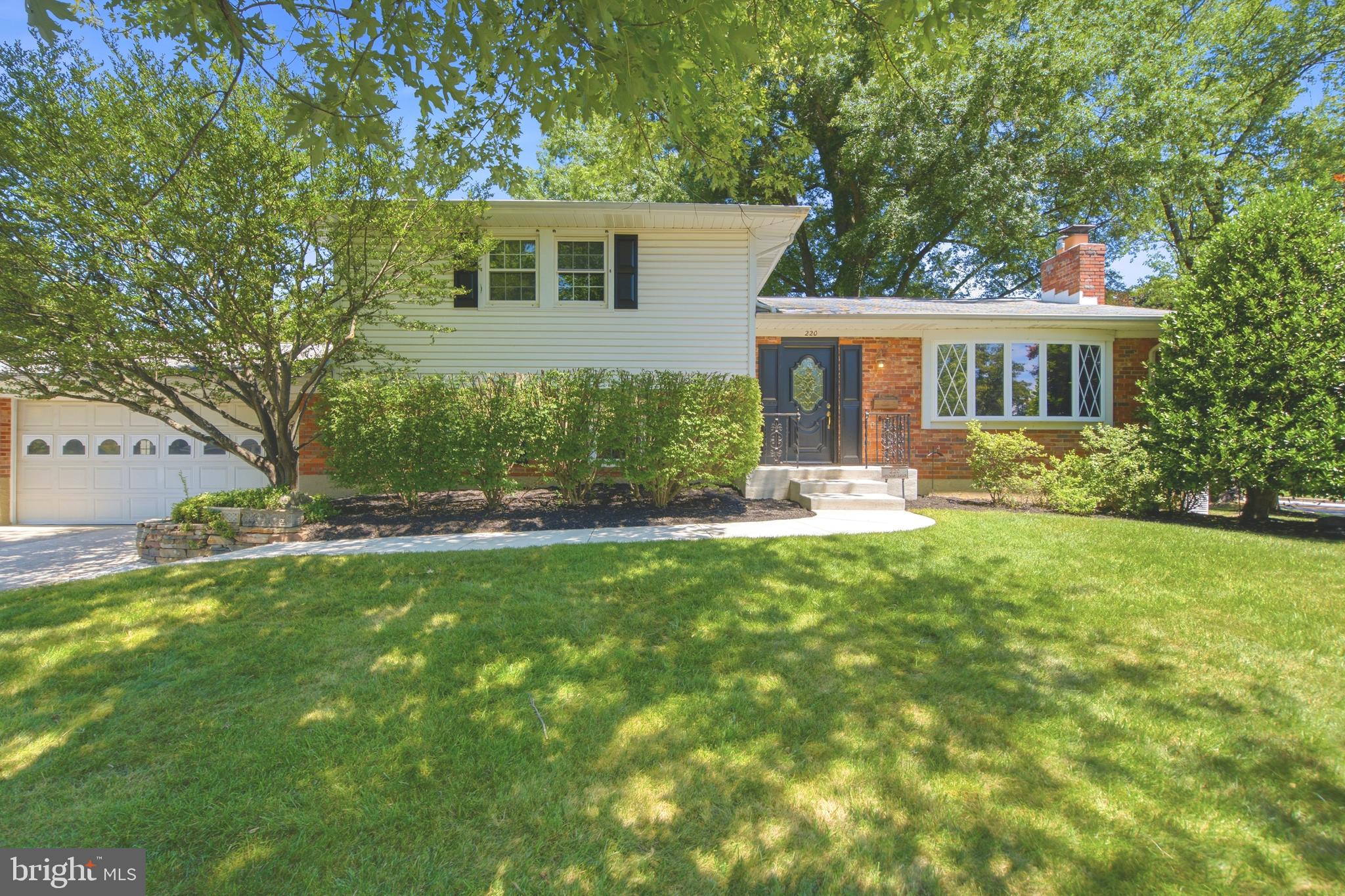 Welcome to this beautifully maintained split-level home in the highly desirable Springlake community of Timonium, offering spacious living areas, hardwood floors throughout, and a versatile floor plan perfect for today's lifestyle. As you step inside, you're greeted by a warm and inviting living room featuring a wood-burning fireplace, the perfect place to gather with friends or cozy up with your favorite book. The adjacent dining room is ideal for entertaining and showcases an elegant chair rail, creating the perfect setting to wine and dine guests. The spacious kitchen is a chef's delight, offering abundant cabinetry, granite countertops, generous prep space, and exceptional storage to accommodate all your cooking and entertaining needs. Upstairs, you'll find a spacious primary suite complete with ample closet space and a private ensuite bath featuring a walk-in shower. Two additional generously sized bedrooms and a full hall bathroom with a tub/shower combination complete the upper level. The lower level offers incredible flexibility with brand-new luxury vinyl plank flooring throughout. Enjoy a large recreation room or second family room anchored by a charming brick wood-burning fireplace, a dedicated office with built-in shelving, a convenient powder room, and an impressive addition featuring a second primary suite. This private retreat includes a walk-in closet and full ensuite bath with a walk-in shower, making it ideal for guests, multigenerational living, or an in-law suite. The basement provides even more living space with an additional family room, utility area, and abundant storage space to keep everything organized. A two-car garage ensures plenty of parking and storage, while the sought-after Springlake location offers convenient access to shopping, dining, parks, and major commuter routes. With multiple living spaces, two wood-burning fireplaces, four bedrooms, three-and-a-half baths, and room for everyone to spread out, this exceptional home offers the perfect blend of comfort, functionality, and location.
