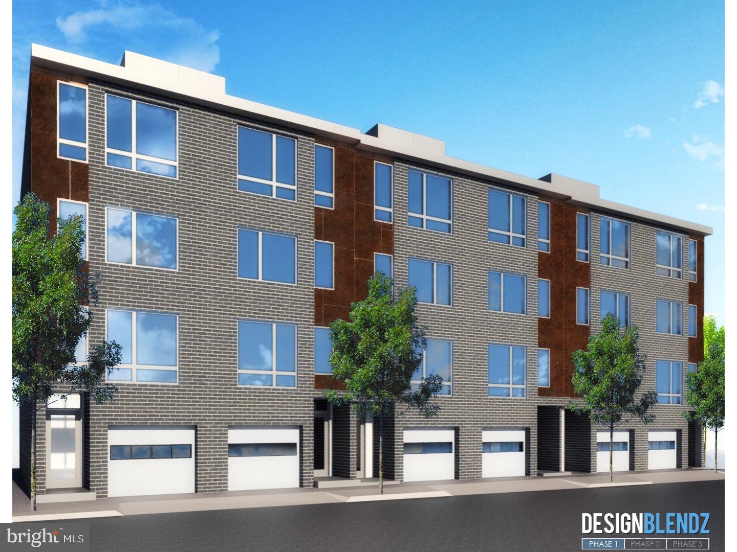 ONE UNIT LEFT! Spectacular Fishtown New Construction with GARAGE!  Main level features ceramic tile foyer, garage access, and exit to rear yard.  SECOND floor has huge living/dining room and gourmet kitchen with island, overhead exhaust, granite/quartz counters, and stainless steel appliances. THIRD floor offers two full ceramic tile baths, laundry closet, and two spacious bedrooms.  Fourth floor is huge master suite with sitting room, giant walk in closet, spa bathroom with double vanity, isolated toilet room, soaking tub, and walk in shower. Awesome roof deck with amazing city views.  Incredible location!  94 Walk Score!  Convenient to public transportation and fantastic restaurants such as Memphis Taproom, Fishtown Social, Johnny Brendas, Frankford Hall, and much more.