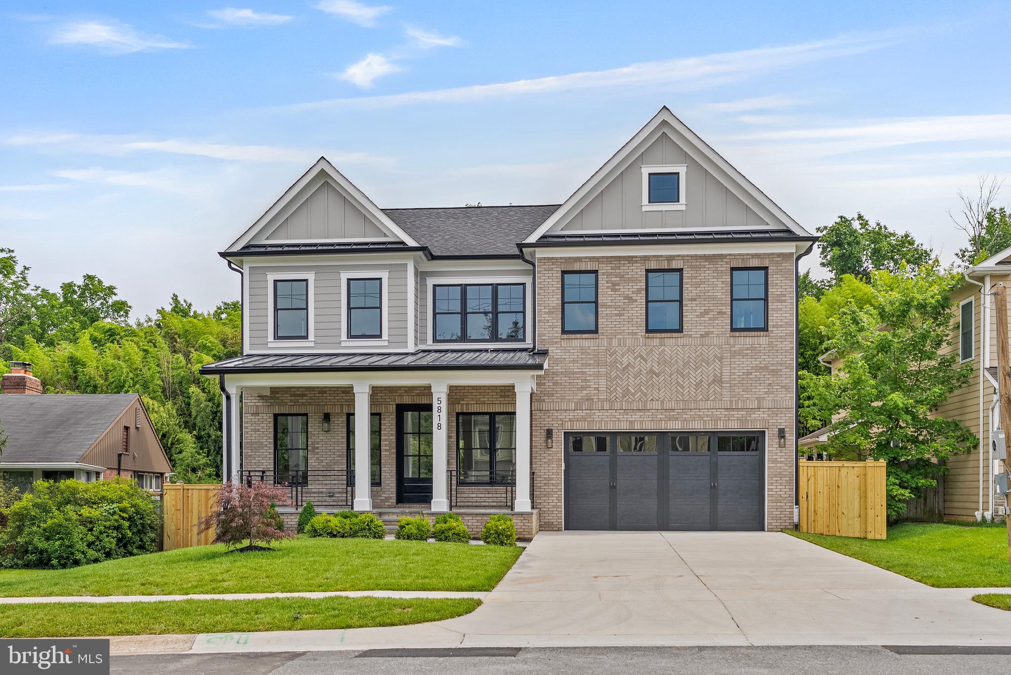 Welcome to 5818 Ipswich, Bethesda MD, a brand-new haven of comfort and style. This spacious, 4851 square foot gem is nestled on a generous lot, providing an ideal blend of indoor and outdoor living. With six bedrooms and six bathrooms, this home is designed for modern living, while maintaining a timeless charm that's sure to captivate.

Upon arrival, you're greeted by a striking brick facade, setting the stage for the quality and craftsmanship within. Step inside to discover a well thought out open floor plan, seamlessly integrating the main living areas. The main floor features a bedroom and full bath, offering flexibility for various living arrangements without any bias.

As you ascend to the upper level, you'll find a large loft, perfect for a multitude of uses. Whether you envision a game room, home office, or fitness studio, this space can adapt to your needs.

For those with a penchant for fine wines, the wine cellar will be a delightful surprise. Here, you can store your collection in optimal conditions, ready for your next dinner party or quiet evening at home.

On the lower level, the basement offers walkout stairs, providing an additional access point to the home and enhancing the flow of indoor-outdoor living.

The exterior of the home is equally impressive, boasting a covered patio in the back and a covered porch. These outdoor spaces invite you to enjoy the surrounding greenery, whether you're sipping your morning coffee or hosting a summer barbeque.

Situated in the welcoming community of Bethesda, this home offers a blend of tranquility and convenience. Local amenities are just a short drive away, ensuring you have easy access to everything you need.

In summary, 5818 Ipswich is more than just a house - it's a lifestyle. This property offers a harmonious blend of comfort, style, and practicality, ready to welcome its next residents. Whether you're a seasoned homeowner or purchasing for the first time, this home is a canvas ready for your personal touch. We invite you to come and experience it for yourself.