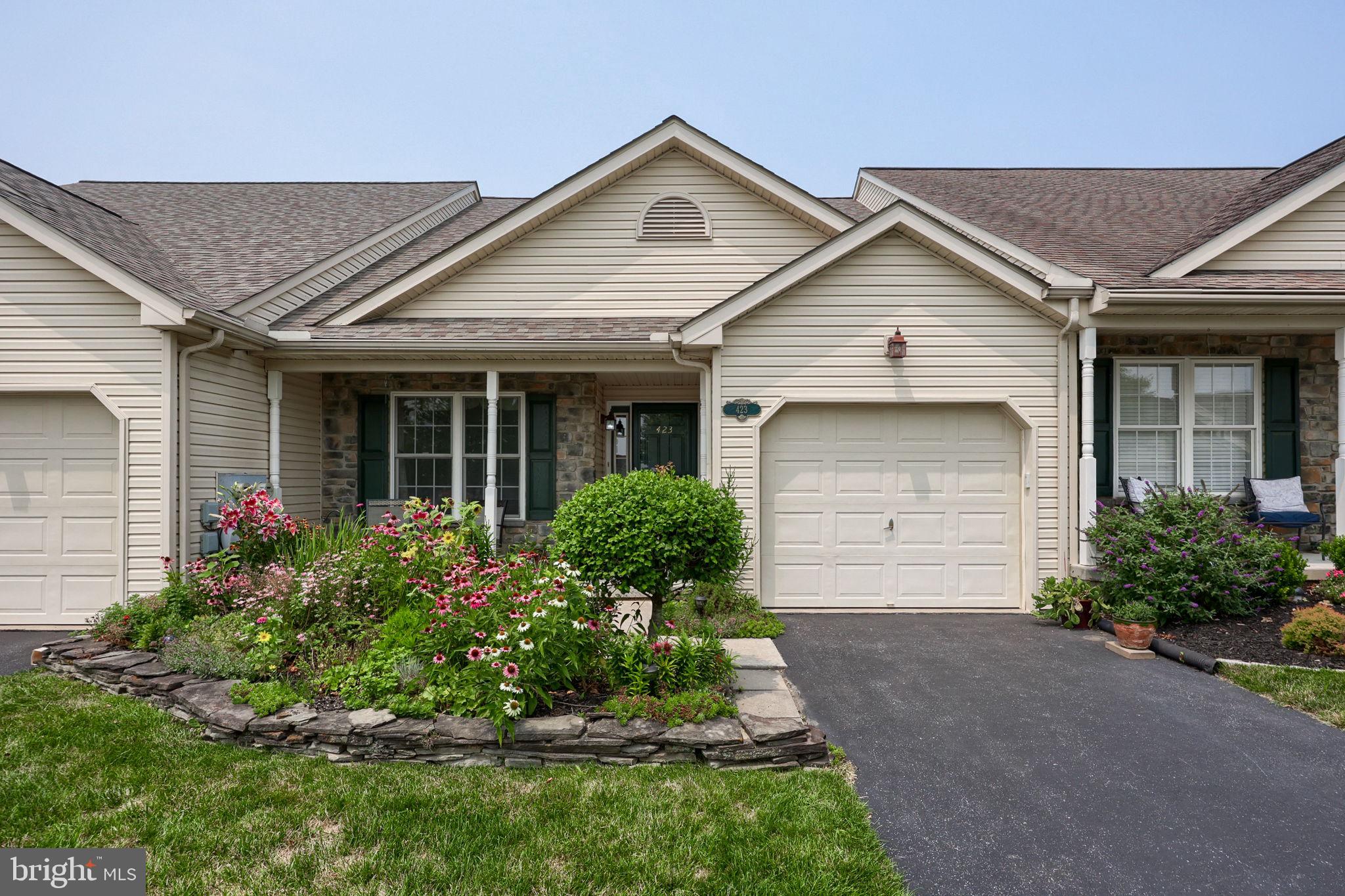 Welcome to this move-in ready home nestled on a quiet cul-de-sac along the outer edge of the desirable Mallard Pond community in Manheim. This well-maintained property offers a peaceful setting while remaining conveniently close to local amenities.

Step inside to find beautiful wood flooring in the entryway and dining area, creating a warm and inviting first impression. The spacious living room features a dramatic cathedral ceiling with two skylights that fill the space with abundant natural light. Enjoy outdoor living on the rear deck, perfect for relaxing or entertaining.

Additional highlights include a spacious unfinished basement offering endless possibilities for storage, a workshop, or future finished living space, as well as an attached one-car garage for added convenience.

With its attractive location, thoughtful features, and move-in ready condition, this home is ready for its next owner to enjoy.