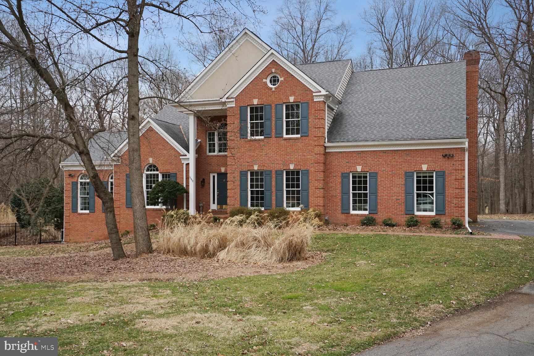 Wonderful private country estate in Clarksville’s special Ashleigh Greene neighborhood.  Property sits quietly in a cul-de-sac backing onto serene woods. Perfectly located – easy commute wherever you want to go with excellent shopping and restaurants nearby. Although this neighborhood is one of a kind - there is no HOA.  The house itself is both spacious and cozy. Welcoming main level has a renovated open kitchen with a huge granite island which opens to a sunroom and is a step from the back deck. Current office/library could be used as a bedroom with the full bath on the first floor.  Upstairs there are four large bedrooms. The owners’ suite is situated to enjoy the wonderful views of back of the house. The renovated owner’s bath features two designer vessel sinks, a jetted tub, and separate shower. All rooms are large with great closet space.  Finished basement with additional bedroom or au-pair suite. Walk out to the backyard garden pool area.  The exterior is as lovely as the rest of the house. Well maintained gardens encircle the kidney shaped pool and deck area. Come see for yourself. Owners have taken excellent care of the property, and the new owner will surely love the home and the area.
