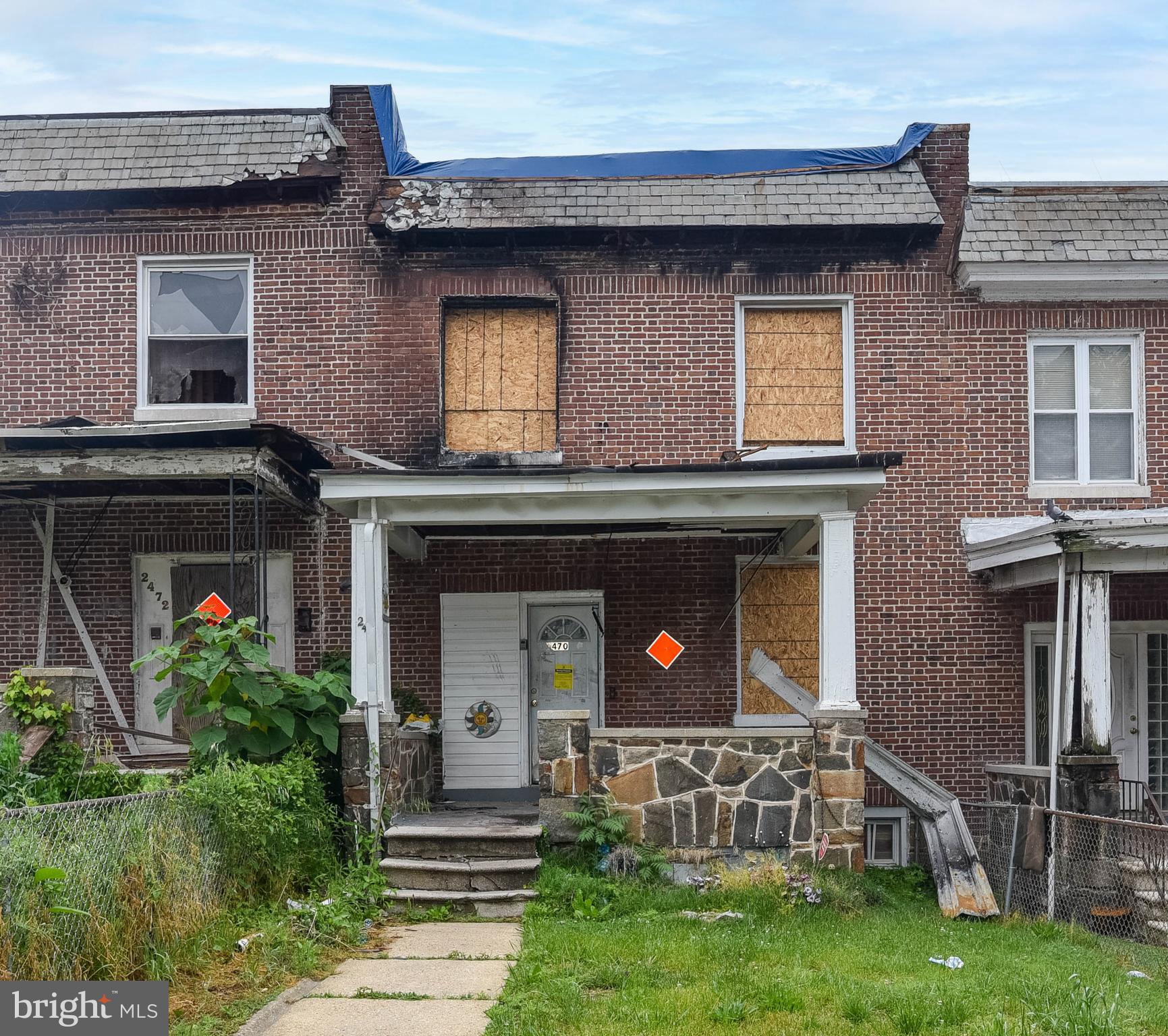 List price is Opening Bid at The Online Only Auction Sale to Be Held on The Auctioneers Website – Bidding begins Wednesday, June 10th, and ends Monday, June 15, 2026 at 1:00PM. TO BE SOLD AT OR ABOVE $10,000 - Fire-Damaged Brick Porchfront Townhome in Baltimore City’s “Central Park Heights” Neighborhood. Renovation opportunity with strong investment potential.  Fire-damaged, the property is believed to contain 3 bedrooms, 1 full bath, living room, dining room, kitchen, unfinished basement, and rear yard. Conveniently located near shopping, public transportation, schools, and major commuter routes.