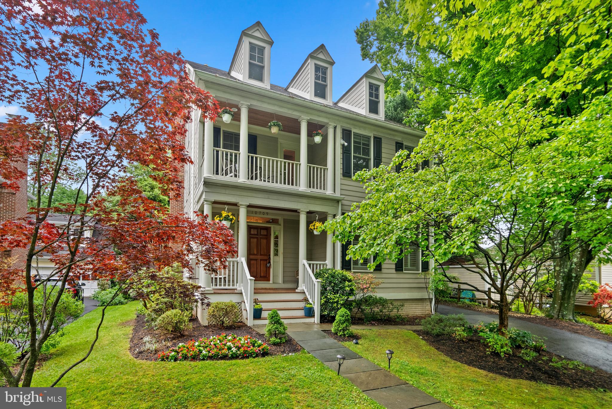 Rare opportunity to own a custom-built Colonial home nestled in the historic and highly sought-after community of Garrett Park. Built in 2002, this meticulously designed residence boasts timeless elegance and modern comforts, offering a lifestyle of luxury and convenience. Ideally situated on a private street and close to the many amenities Garrett Park has to offer. Spanning over 3,700 square feet on four levels, this home offers ample space for comfortable living and large scale entertaining. Gather around the cozy gas fireplace in the spacious great room, creating a perfect ambiance for relaxation. The gourmet kitchen is a chef's delight, boasting granite countertops, ample cabinetry, and a seamless flow into the great room. Retreat to the luxurious owner's suite complete with spacious private bathroom, dual walk-in closets, and abundant natural light. Two additional bedrooms, full bath and laundry room complete the first upper level. A well appointed guest suite on the second upper level provides privacy and comfort for visiting family and friends or the perfect home office. The finished basement offers additional living space with a bedroom, full bath, recreation room with built-in cabinetry and wood-burning fireplace,  perfect for gym, or additional entertainment area. Step outside to your fenced backyard with a shed and stone patio, offering a private retreat for outdoor gatherings and relaxation. The detached one-car garage provides convenient parking and storage space.  Enjoy easy access to Metro, MARC, and 495, as well as proximity to public and private schools and the community pool. Explore the charming shops, restaurants and parks of Garrett Park and nearby Kensington, offering a vibrant community atmosphere and a rich sense of history. Don't miss this rare opportunity to own a prestigious home in one of Montgomery County's most coveted communities. Schedule your private showing today and experience the unparalleled lifestyle of Garrett Park living.