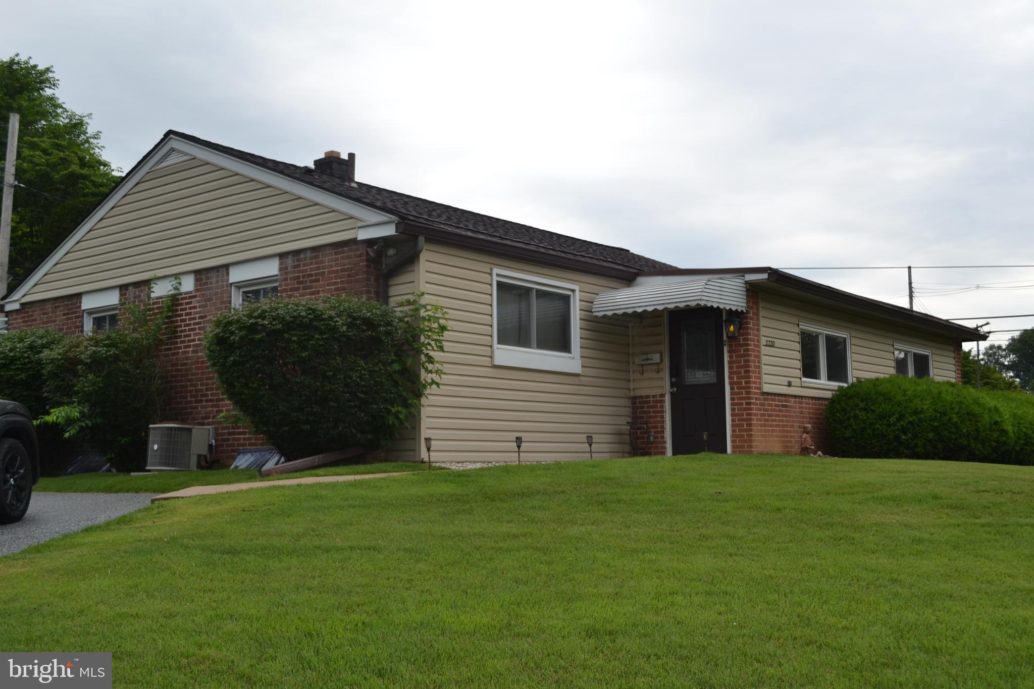 Lovely home in Bridgewater community on a large corner lot.  This home  is well built with brick and new vinyl siding.  The added wrap around addition/porch  allows for addition living space.  This is a 3 bedroom home with a new bathroom,  nice size eat-in-kitchen, hardwood floors throughout.  Nice size living room and and professionally fully finished basement.  Other features included a newer roof, vinyl windows throughout, hardwood floors, new hotwater heater,  newer Central air condiitoning,  newer oil tank.  It offers an awesome double wide drive long driveway for plenty of parking.  New shed in back yard.   Owner need to up-size so come and check this well built home out.