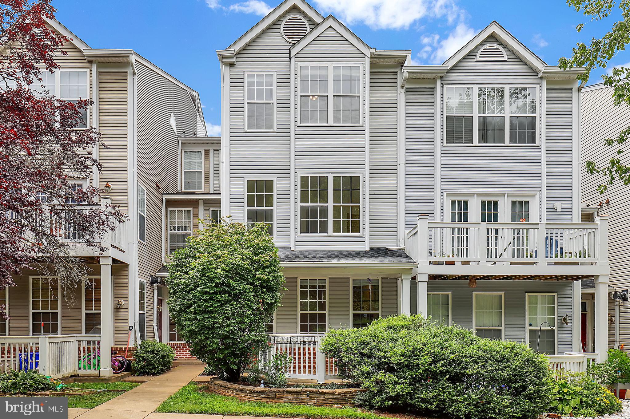 Welcome to this beautifully refreshed, move-in-ready 3-bedroom, 3-full-bathroom townhouse offering three spacious levels of modern living and peace of mind with a 5-year-old roof. The entire home features fresh neutral paint, while the main level shines with gorgeous hardwood floors and bright recessed lighting. The highly functional second level hosts a comfortable bedroom, a full bathroom, a large laundry room, and a versatile family flex space. Escape to the private top level to find a second bedroom with its own bathroom, plus a massive primary suite complete with a generous walk-in closet and a stunning, newly renovated ensuite bathroom. Step outside to your private front patio, perfect for relaxing while looking out at peaceful trees, open park views, and a community tot lot/playground.
Enjoy the property's prime location and fantastic HOA amenities, which include a community pool. The nearby Germantown Town Center offers a delightful array of shops, restaurants, and entertainment, ensuring that you’re never far from the action. For outdoor enthusiasts, the community is surrounded by lush parks and scenic trails, perfect for hiking, biking, or simply enjoying a peaceful afternoon in nature. Additionally, the home features close proximity to the MARC train station and is conveniently located near major highways, providing quick access to Washington, D.C., and other metropolitan areas.