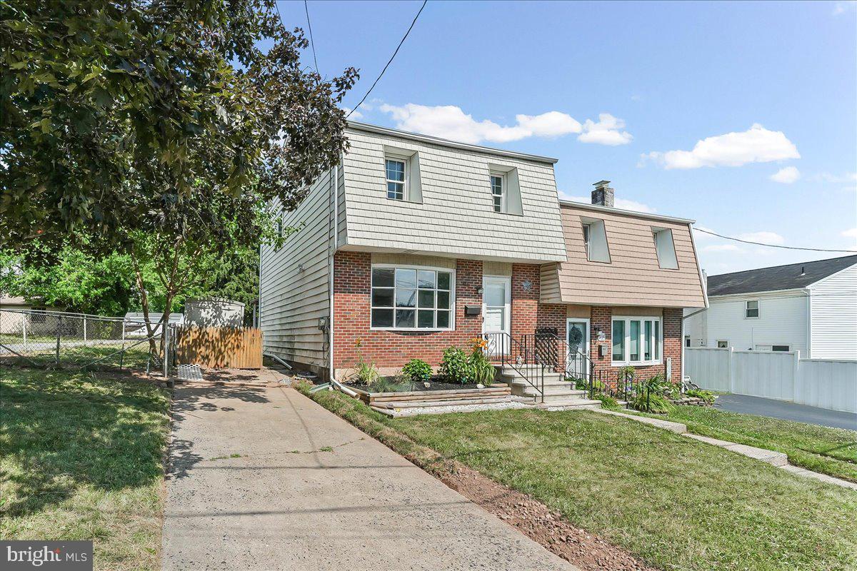 Welcome to your next home! This move‑in‑ready 3‑bedroom, 2.5‑bath twin sits on a corner lot at the edge of Spring City and offers a long list of recent updates including newer roof, windows, appliances, fresh paint, and new carpet.
Arriving at the property, you’ll find both on‑street and off‑street parking, a partially fenced yard, and a storage shed. Step inside to a large living room with coat closet and convenient powder room. The space flows into a comfortable dining area featuring a pellet stove, perfect for cozy evenings.
The kitchen offers updated stainless‑steel appliances, plenty of cabinet space, and a pantry for extra storage. Upstairs, the main bedroom includes a full private bath and a large closet. A spacious hall bath and two additional bedrooms—each with generous closet space—complete the second floor.
The basement includes a finished area ideal for a playroom, office, or media space, along with a separate laundry/storage area.
This location provides easy access to major highways, shopping, and a quick trip to local restaurants and nightlife. A great opportunity to move right in and enjoy a well‑maintained home with modern updates.