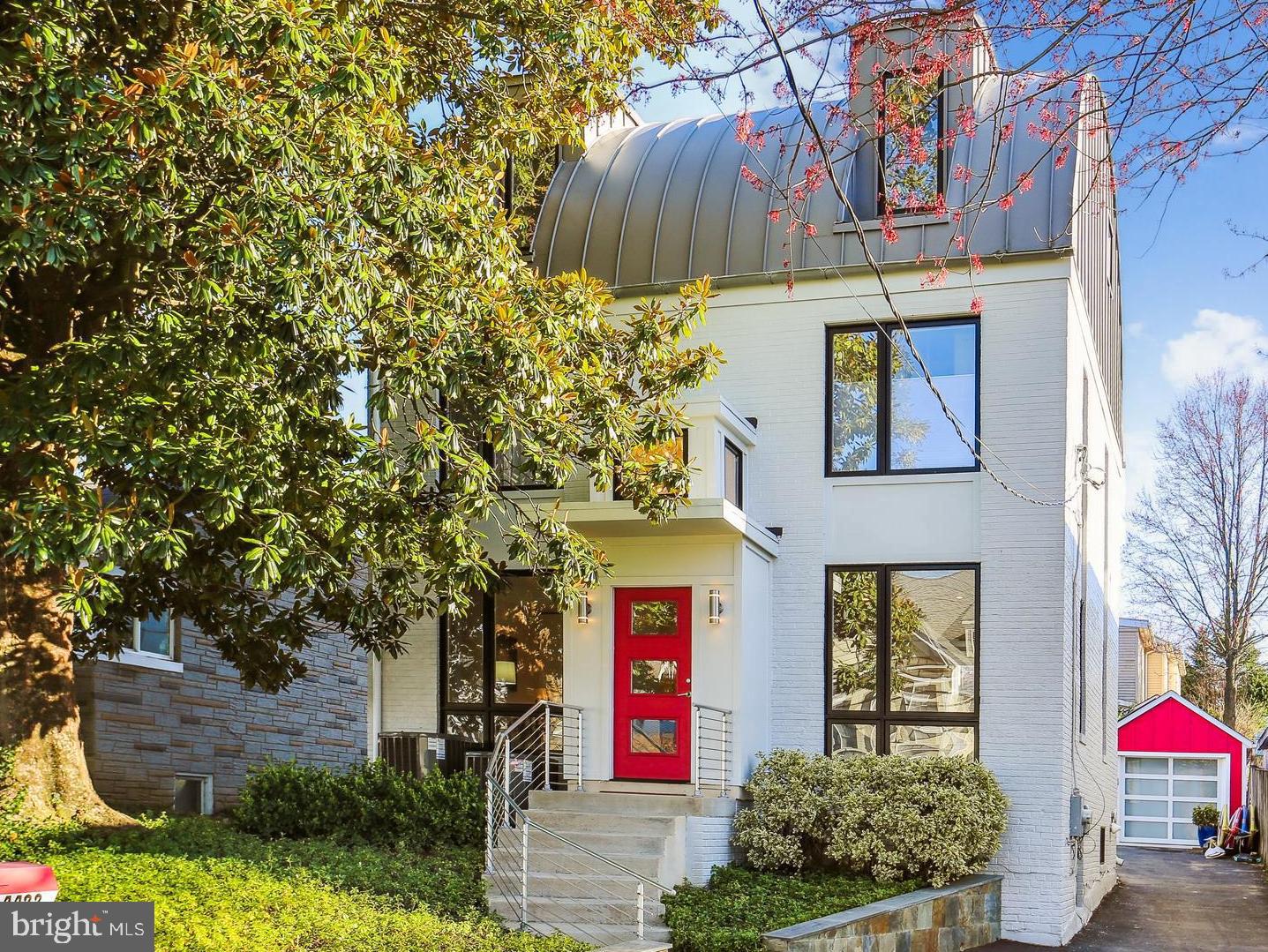 Immerse yourself in the coveted East Bethesda lifestyle at 4422 Chestnut St. This captivating 5-bedroom, 5-bathroom colonial residence, originally built in 1941, boasts a delightful blend of classic character seamlessly integrated with modern updates from a complete renovation in 2015. Step inside and discover Spacious and light-filled living areas perfect for entertaining or relaxing,  A gourmet kitchen equipped with modern appliances and ample counter space, Five well-appointed bedrooms, including: A luxurious 3rd-floor master suite with vaulted ceilings, offering a private sanctuary of peace and tranquility, Two En-suite for privacy and convenience, Five updated bathrooms featuring stylish fixtures and finishes, A Fully finished Basement with charming Wine Cellar, A spacious Newly Landscaped backyard ideal for enjoying the outdoors and a separate, fully equipped home office - perfect for working remotely in style and comfort.  Beyond your doorstep, you'll find: A vibrant community steps away from shops, restaurants, and entertainment. Close proximity to top-rated schools, transportation and major commuter routes.  Easy access to Bethesda's cultural attractions and outdoor activities. Don't miss this rare opportunity to own a piece of Bethesda history, completely modernized for contemporary living, featuring a private master retreat, a dedicated workspace, and the community with the charm of a bygone era. OPEN HOUSE Saturday  and Sunday March 16-17, 12-2pm