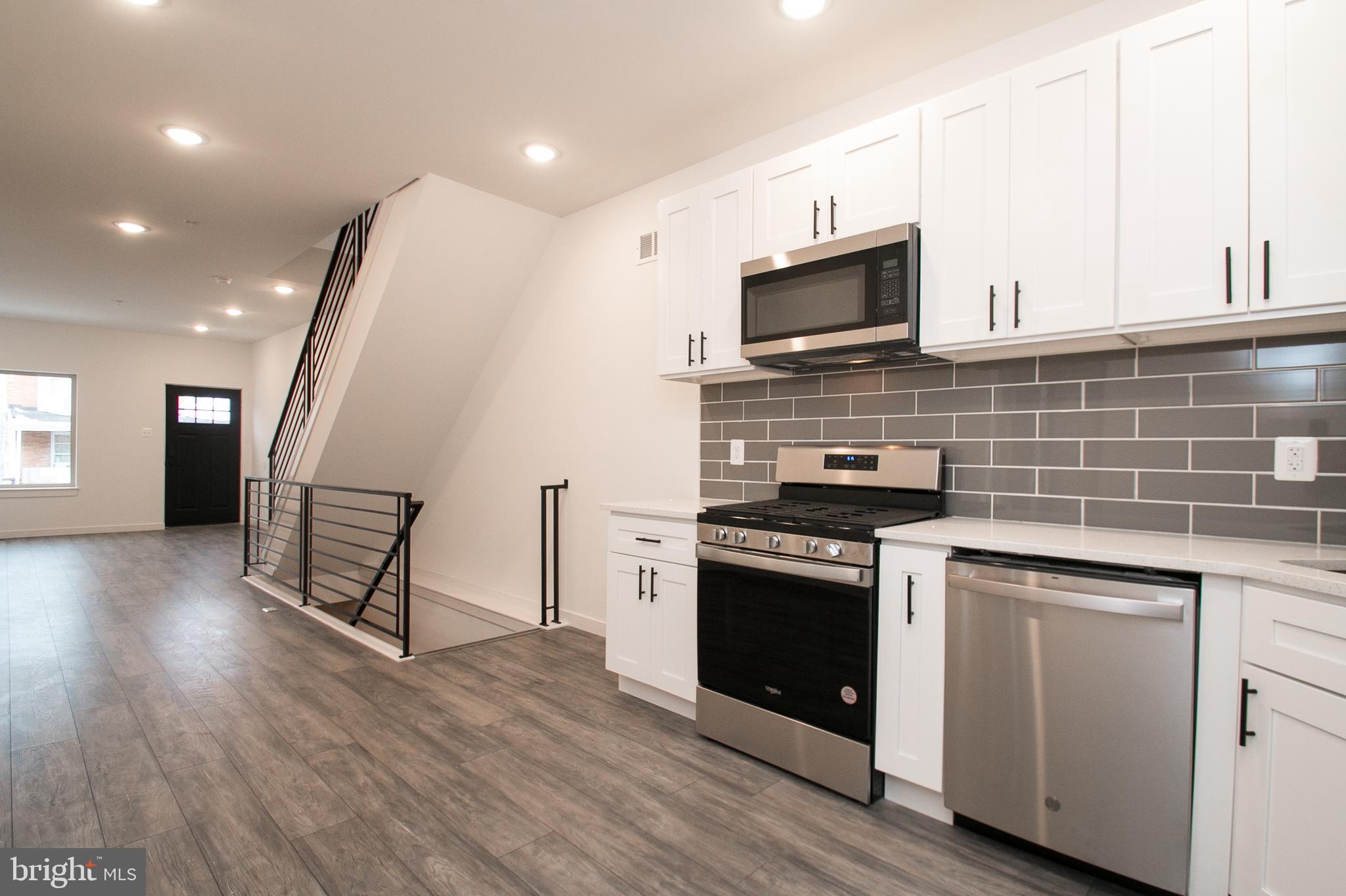 Brand new construction 4 bedroom / 2.5 bathroom home with boasting 2,500 SqFt. now available for rent in the Millcreek section of Philadelphia, just moments away from 50th & Haverford. This property offers 4 floors of living space with finished basement, and includes top-tier finishes that range from stainless steel appliances, MSI quartz countertops, central A/C, backyard access, rooftop walkout, e-keypad access and so much more. This property won't last long, so schedule a tour today! Tenant responsible for standard utilities + flat fee water charge.