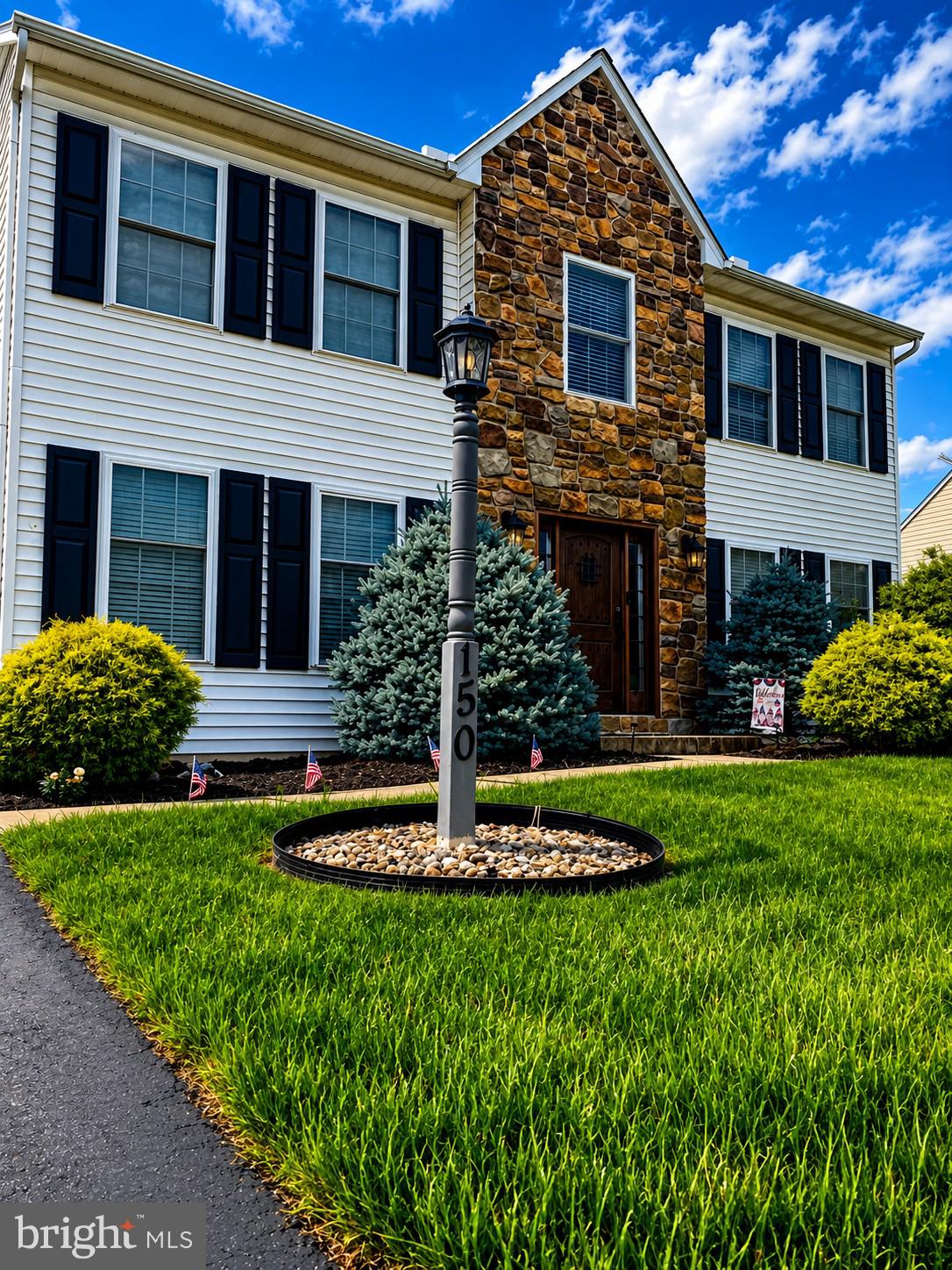This stunning 4-bedroom home in the highly sought-after Northeastern school district offers the perfect blend of style, comfort, and convenience. Located just steps from the walking trail leading to John Rudy Park, you'll enjoy easy access to playgrounds, pavilions, a dog park, and miles of scenic walking paths.
Inside, the inviting open-concept floor plan is designed for today's lifestyle. The beautiful kitchen is the heart of the home, featuring quartz countertops, stainless steel appliances, and plenty of space for gathering with family and friends. French doors open to a backyard retreat complete with a stamped concrete patio, charming lighted gazebo, trampoline, swing set, and a fully fenced yard—perfect for entertaining, relaxing, or letting kids and pets play safely.
The spacious primary suite offers a private en-suite bath, creating a peaceful place to unwind after a long day.  The custom-finished lower level is sure to impress with high-grade luxury vinyl plank flooring, dimmable theater lighting, a convenient beverage station with mini refrigerator, and a large sliding barn door that conceals generous storage space. Whether you envision a media room, game room, fitness area, or additional family room, this versatile space is ready to fit your lifestyle.  From the striking stone accent wall in the living room to the thoughtful finishes throughout, every detail of this home has been designed with comfort and style in mind.   Beautifully maintained, move-in ready, and in an unbeatable location—this gorgeous Sherman Oaks home truly has it all. Don't miss your opportunity to make it yours!