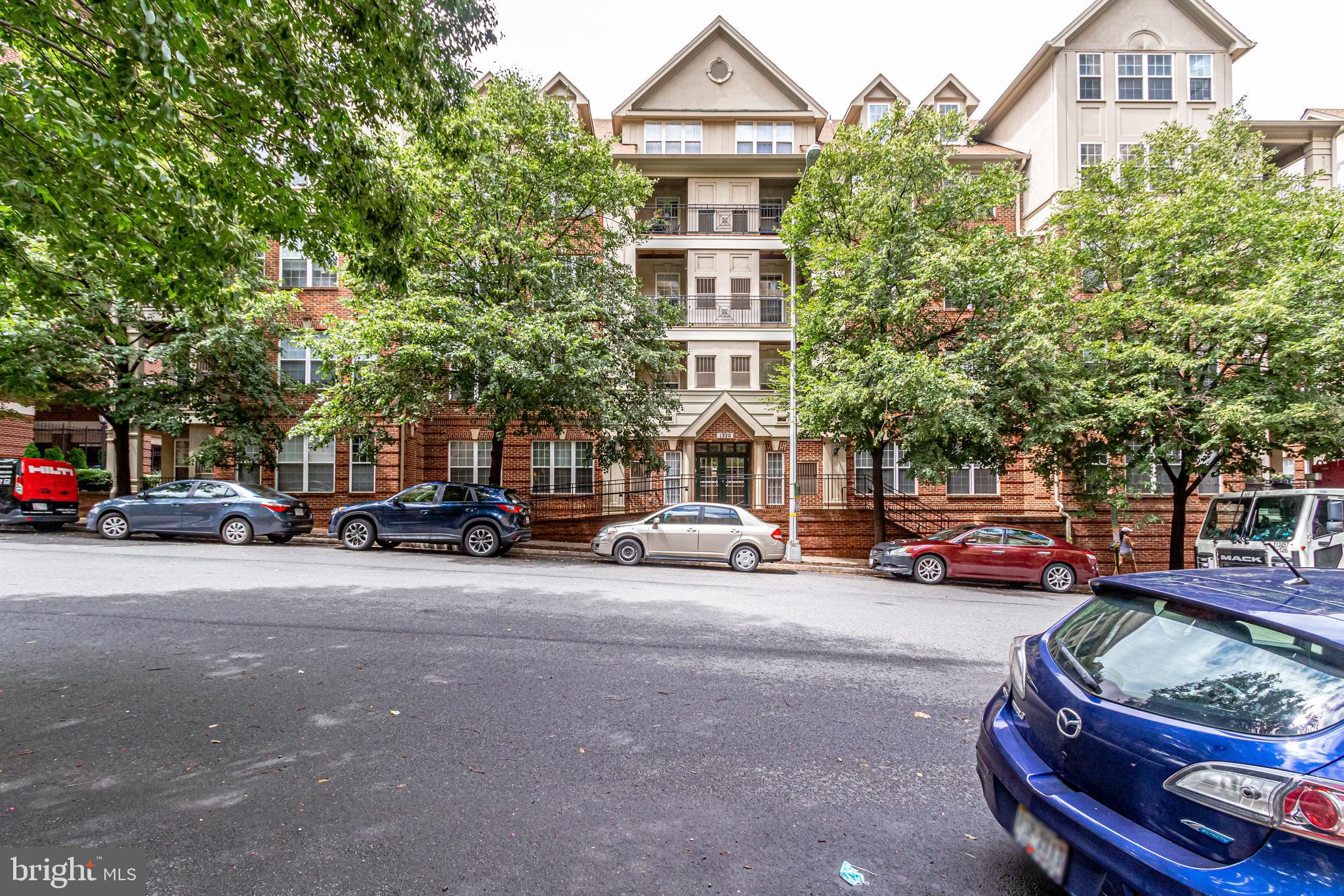 Popular Courthouse Hill Condominiums at the Courthouse Metro.  2nd floor unit with balcony overlooking pool.  Renovated bath.  Sparkling and ready to go.  Newer front-load stack washer/dryer in bathroom closet.  Living Room gas fireplace.  Pass through from kitchen to dining area.  Breakfast bar.  9 ft. ceilings.
One garage parking space # G2-40.  Will consider pets on a case-by-case basis.  No large dogs.  No smoking in unit.  One-time move-in fee of $400 paid to Condo Management.  Available Immediately.  Minimum one year lease.