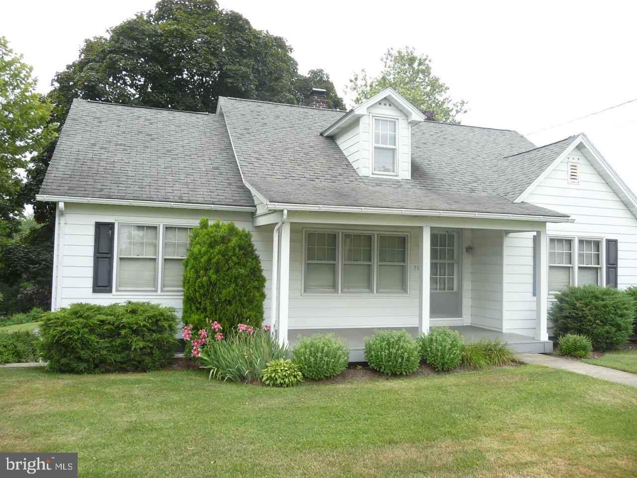 Spacious cape-cod, meticulously maintained, features natural hardwood floors throughout the first floor. Formal dining room, light & open kitchen, & den with bay window. Custom deck overlooks peaceful yard & country view. Huge second floor bedroom with built-ins & desk, & attic storage. Finished lower level family room, plenty of storage & workspace. 2 car tandem garage. Country setting on 1.55 acres.