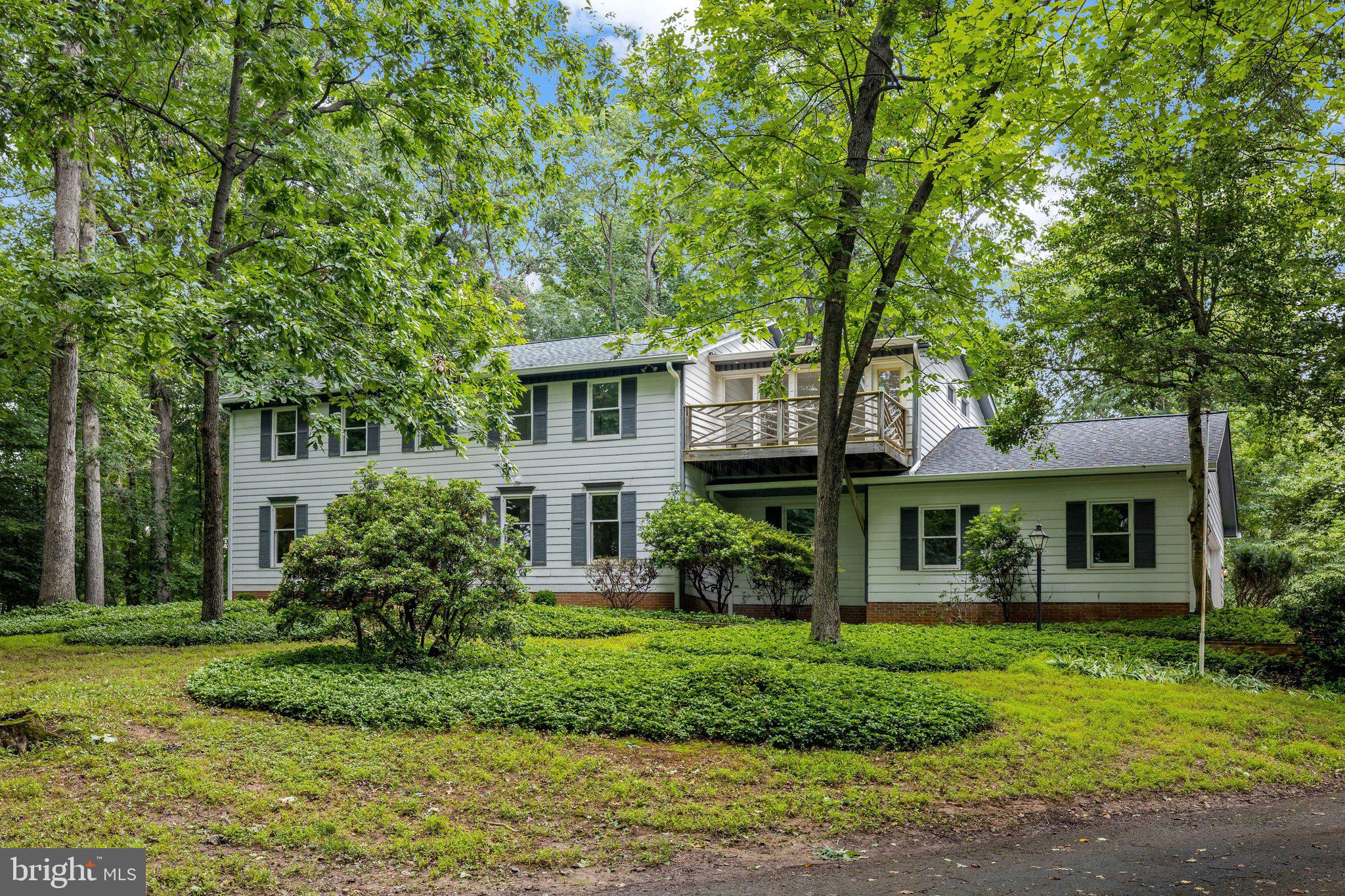 **Beautifully renovated throughout in 2026, this move-in-ready Great Falls home offers   4,000 finished square feet on a private, tree-lined 2-acre lot with NO HOA!** Ideally located just minutes from Great Falls Village, Tysons, Reston Town Center, shopping, dining, parks, and major commuter routes, this exceptional property combines modern updates, privacy, and endless potential in one of Northern Virginia's most sought-after communities.

This spacious 4-bedroom, 2.5-bath Colonial features an oversized 2-car garage and an extensively renovated interior showcasing engineered white oak flooring, fresh Sherwin Williams Greek Villa paint, updated lighting and plumbing fixtures, and beautifully renovated kitchen and bathrooms throughout.  

The heart of the home is the stunning chef's kitchen featuring new white cabinetry, quartzite countertops and full-height backsplash, an oversized island with seating and storage on both sides, pantry, updated stainless steel appliances, and a dedicated beverage center with wine storage and beverage refrigerator. The main level also offers formal living and dining rooms, a spacious family room with a gas fireplace and French doors to the screened porch, a private office with exposed brick accent wall and skylights, a bright sunroom with skylights, and an updated laundry room with new washer and dryer.

Upstairs, the spacious primary suite includes two walk-in closets, a beautifully renovated spa-inspired bath with an oversized dual-head shower, plus a one-of-a-kind wellness room featuring a private sauna, balcony, cedar closet, and skylights. Three additional generously sized bedrooms and an updated hall bath complete the upper level.

The partially finished lower level includes a recreation room plus abundant unfinished space with rough-in plumbing for a future full bath, offering exceptional storage and outstanding potential for additional finished living space.

Recent interior improvements include new flooring throughout, fully renovated kitchen with new appliances, fully renovate laundry room with new washer/dryer, fully renovated bathrooms and new HVAC.  Exterior  improvements include new roof, gutters, and skylights. 

Outside, enjoy the privacy of two acres, a screened porch, and slate patio. With **NO HOA**, buyers have the flexibility to personalize the exterior and outdoor living spaces to suit their own vision. Sold **As-Is**. A rare opportunity to own a beautifully renovated Great Falls home on 2 private acres in an unbeatable location.

Current pictures are temporary to give you a sense of the beautifully renovated interior. Professional photographs will be uploaded Thursday July 9.