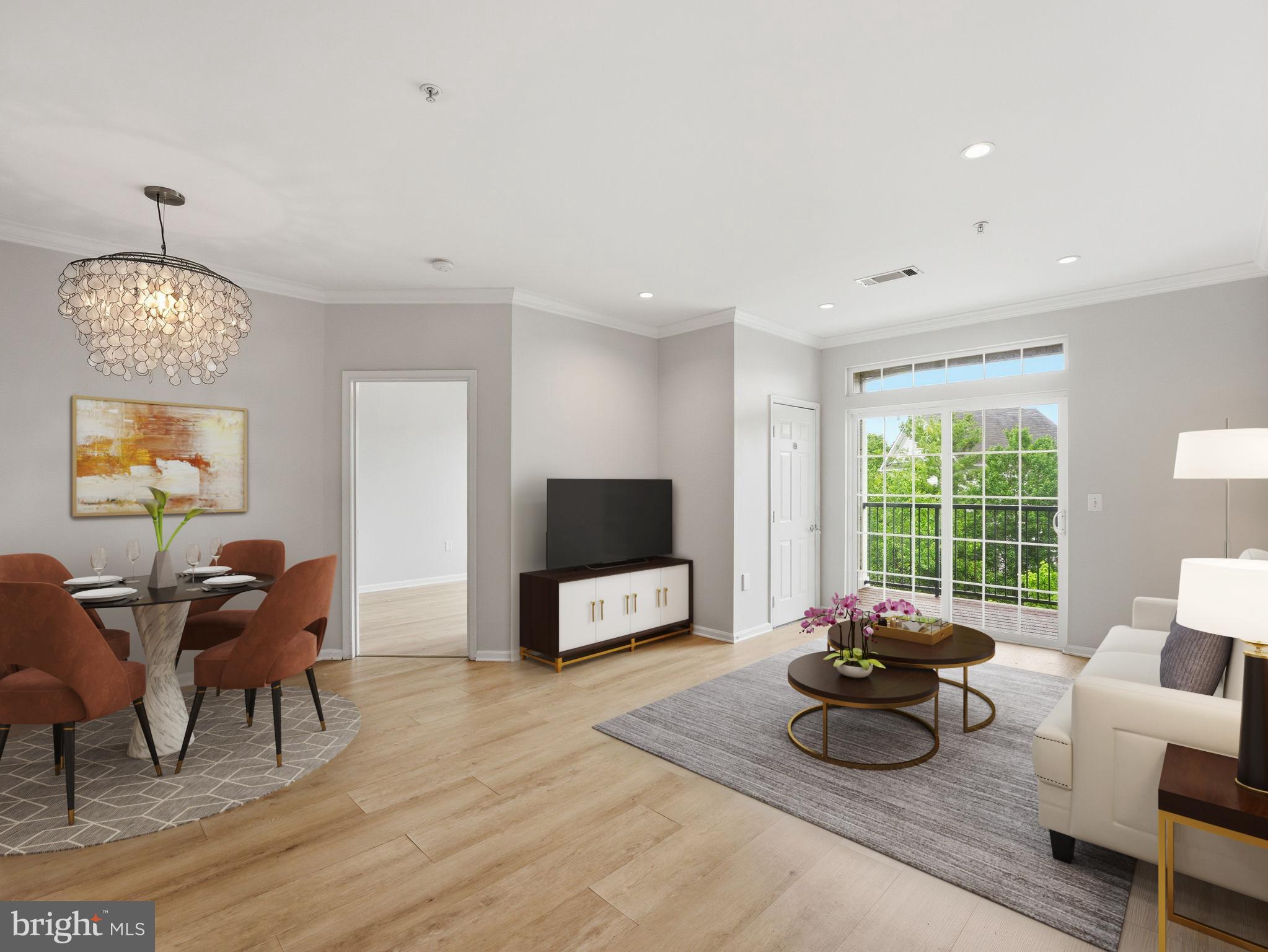 Open House this Saturday 6/6 from 12-2pm!
Tucked into a quiet enclave just minutes from the energy of the city, this thoughtfully designed 2-bedroom, 2-bath condo offers the best of both worlds. Dual primary suites provide flexibility for guests, roommates, or a true work-from-home setup. The open living area features rich hardwood floors and recessed lighting, flowing into a gourmet kitchen with gas cooking, granite countertops, and a custom tile backsplash. Fairly recent updates take the worry out of ownership — HVAC, water heater, and AC replaced in 2019; refrigerator in 2018; plus newer washer/dryer and microwave. Step outside to a generous private balcony, and come home to the convenience of garage parking. The community delivers resort-style amenities: clubhouse, pool, fitness center, library, and media room, all with on-site management. Walk to Shirlington's restaurants and shops in under 10 minutes, reach Pentagon City Metro in 1.5 miles, and enjoy quick access to Reagan National Airport and Amazon's HQ2 at National Landing. Grocery, Starbucks, and everyday conveniences are right outside your door.