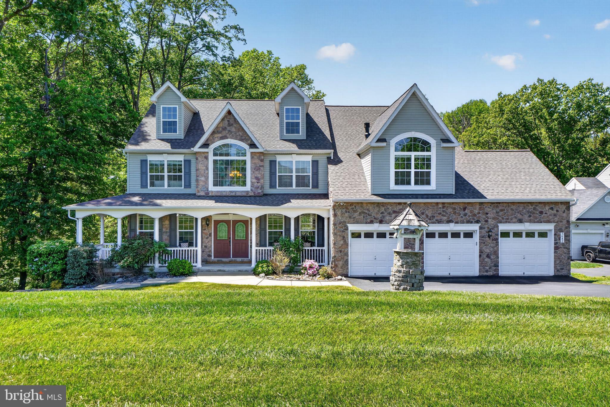 ***VA Assumable @ 2.375%! Welcome to 3640 Estelle Ct—where space, function, and location come together on 2.25 private acres in Chesapeake Beach. This thoughtfully designed home offers flexibility for today’s lifestyle, featuring a dedicated main-level home office and a potential main-level bedroom—ideal for guests or multi-generational living. The open-concept layout flows into a stunning two-story family room and spacious kitchen, perfect for everyday living and entertaining.

Upstairs, the expansive primary suite includes dual walk-in closets and a private sitting room, creating a true retreat. Additional bedrooms are generously sized, with a well-designed upper-level layout.

The finished basement expands your options with a private in-law suite setup—ideal for extended stays, guests, or flexible living arrangements, with potential for rental or income-producing use (buyer to verify local regulations).

Don’t miss the finished third-level loft—an incredible bonus space perfect for a playroom, gym, media room, or additional living area.

Outside, enjoy the privacy and space of a 2.25-acre homesite complete with a yard sprinkler system and invisible fence. Added peace of mind comes from the whole-house generator system that powers the home with the exception of the kitchen range.

Located within commuting distance to Washington, DC and Joint Base Andrews, this home offers the perfect balance of peaceful living with accessibility. An added bonus for qualified buyers: existing 2.375% VA assumable loan available for buyers with VA eligibility.