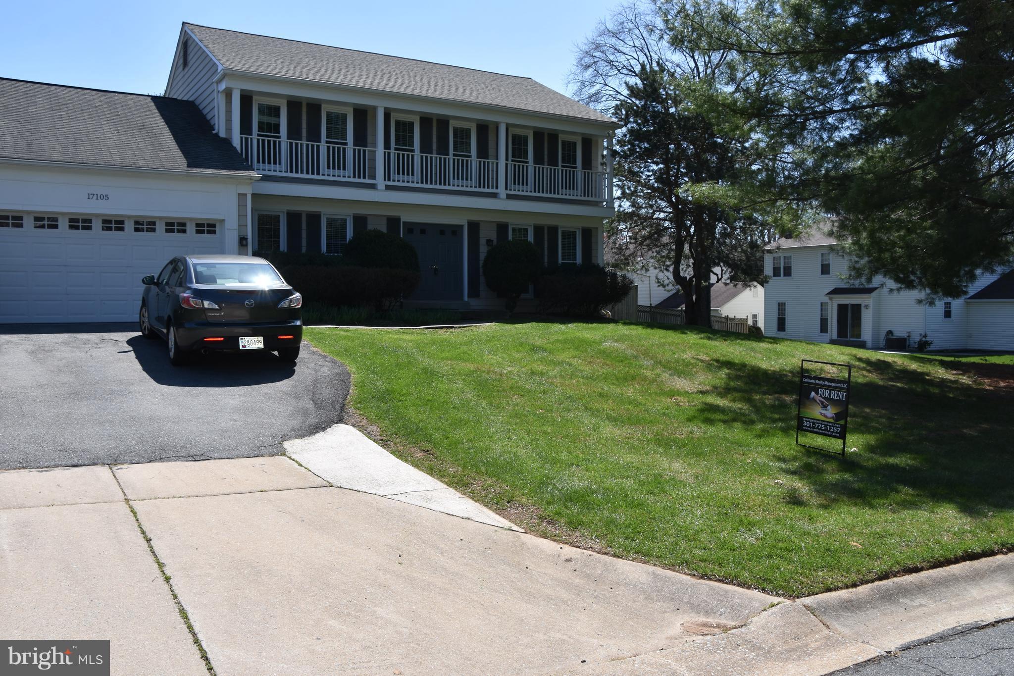 Beautiful 4 bdrm, 2.5 bath colonial on corner lot. Wood floors main level. stairs and upstairs hallway. Eat in kitchen, granite counter tops, and SS appliances. Separate dinning room. Nice fin bsmt . Two car garage. Fenced yard with deck. Location! Seconds to metro, I 270 and the ICC. Pets CBC . 2 yr lease minimum.  Credit must be 650 or higher. House interior colors have been painted with neutral colors not represented in photos. Call listing agent to pre-screen tenants before making appointment to show. Avail 7/15. Home will be on Sentry lock. House interior has been painted with neutral colors. Some photos may not represent new neutral colors.  Home available on 7/15. All prospective tenants must call the listing agent for pre-screening prior to showing. All showings by appointment only. Credit/background check provided by third party. Tenant will pay this in addition to application fee. Appointments  only after pre-screen with property manager.