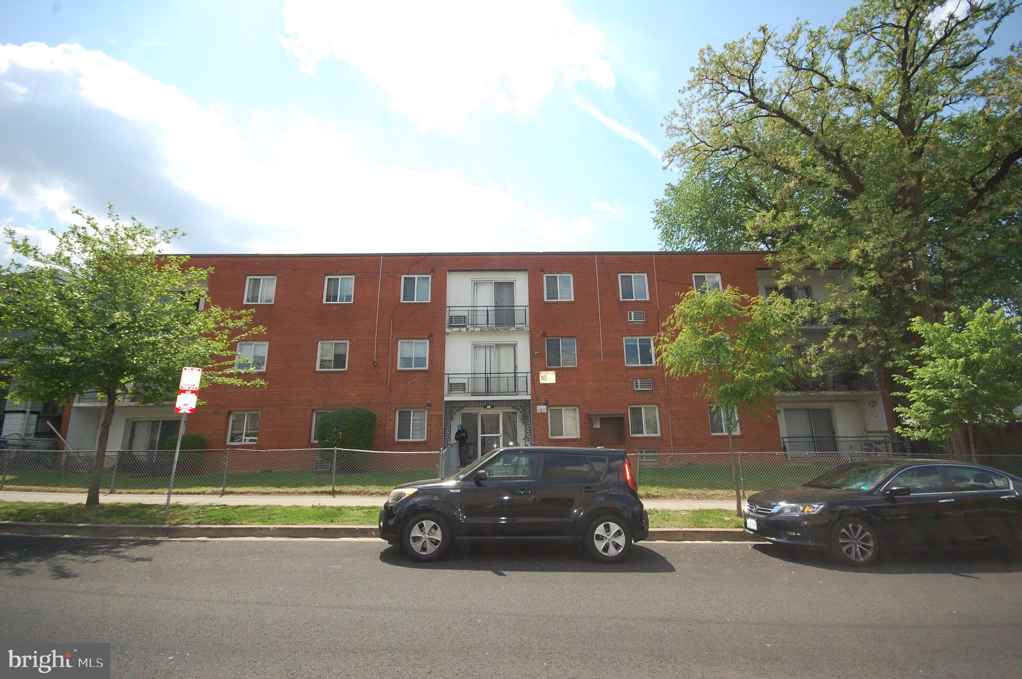 Foreclosure auction at the property on June 11th at noon. Investor Opportunity! 3 Story, brick, 20 unit apartment building in South East DC. Building consists of (14) one bedroom/one bath and (6) two bedroom/one bath units. The (7) known to be vacant units are ready to rent with fresh paint and carpet. Apartments are individually metered for electricity. Laundry and utility rooms on the first level. Building has a welcoming entrance, one boiler for heat and 4 hot water heaters. Mainly street parking, 4 spaces available in the back accessed via an alley. TOPA doesn’t apply to this foreclosure sale. Rent roll and financials are available with a signed confidentiality and non-reliance agreement. Price shown is tax assessment for MLS purposes only. Bid your price at auction.