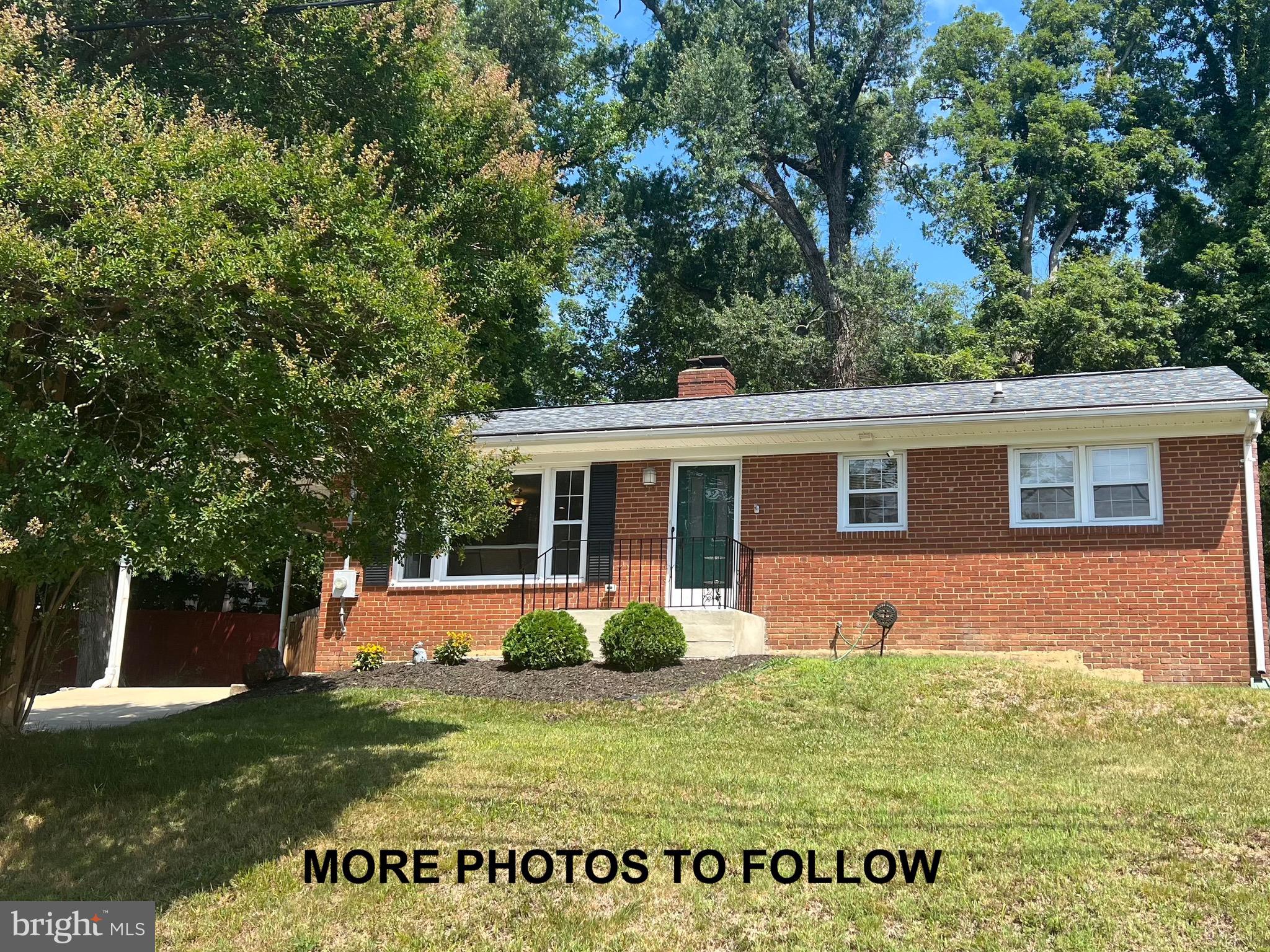 Welcome to this charming all-brick home nestled in a quaint and established neighborhood. This well-maintained residence features 4 spacious bedrooms and 2 full baths offering plenty of room for comfortable living.  In side you'll find beautiful hardwood floors, recessed lighting, and a cozy wood-burning fireplace that creates a warm and inviting living space. The kitchen has stainless steel appliances, granite countertops and ample cabinet space. A finished basement provides additional living space, while the included washer and dryer add everyday convenience.  Step outside to enjoy the fully fenced backyard, complete with a storage shed and plenty of space for outdoor activities, gardening, or relaxing with family and friends.
Outdoor enthusiasts will love the location, with easy access to the 13-mile Indian Head Rail Trail, prefect for walking, biking, jogging, and enjoy the natural beauty of Southern Living.
Call now to view this charming all brick home.
PLEASE DO NOT LET CATS OUT OF HOUSE.